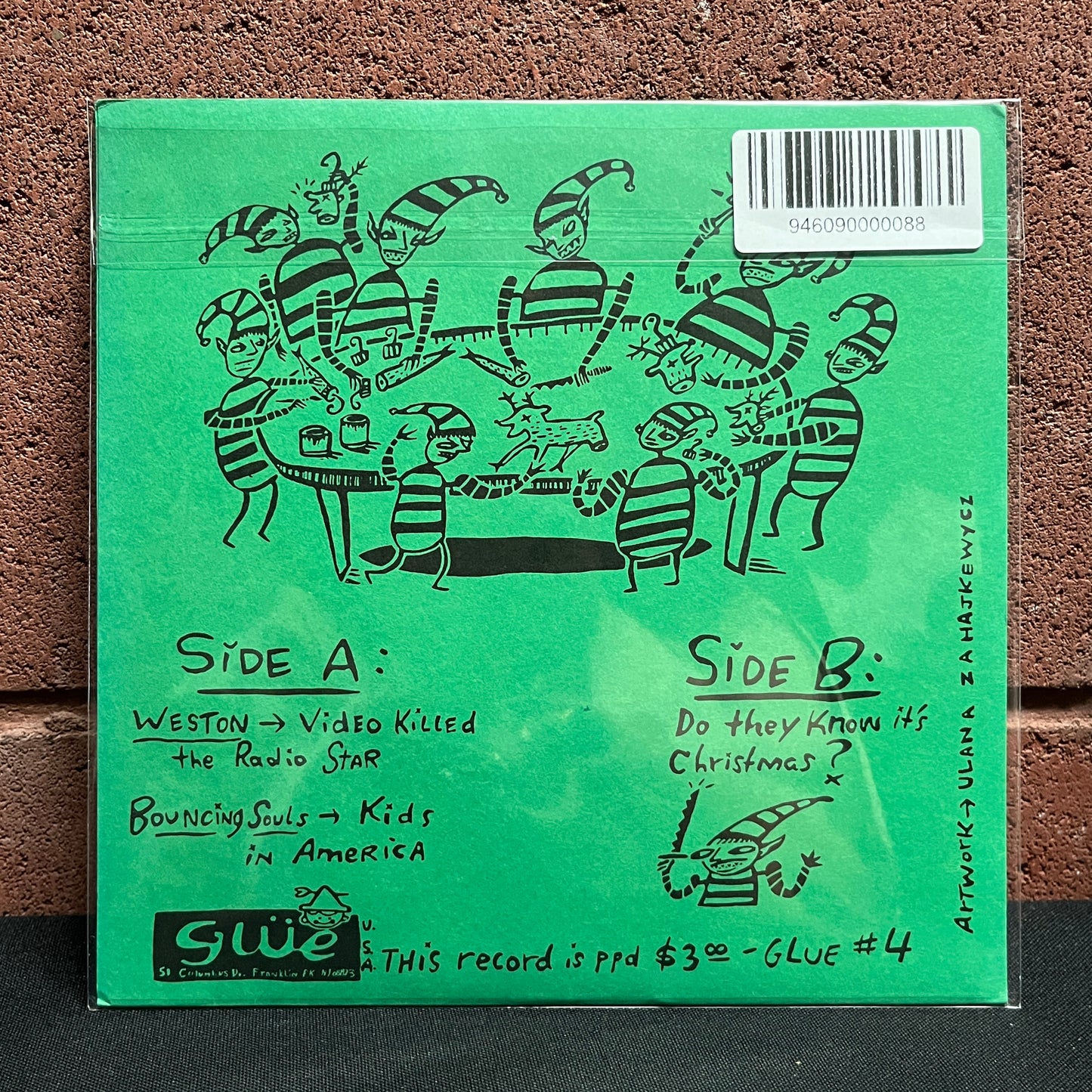 Used Vinyl: Bouncing Souls / Weston "80's Covers" 7" (Red Vinyl)