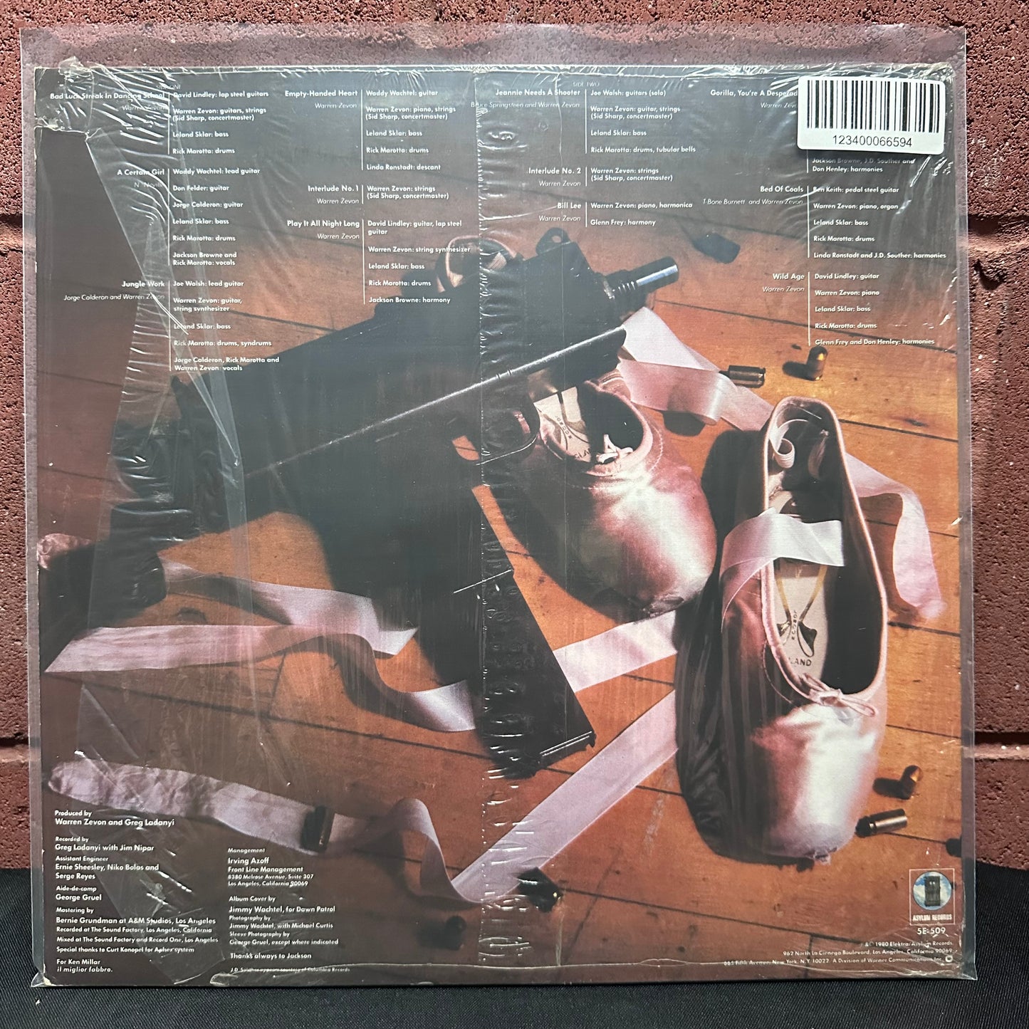 Used Vinyl: Warren Zevon "Bad Luck Streak In Dancing School" LP (1980 Press)