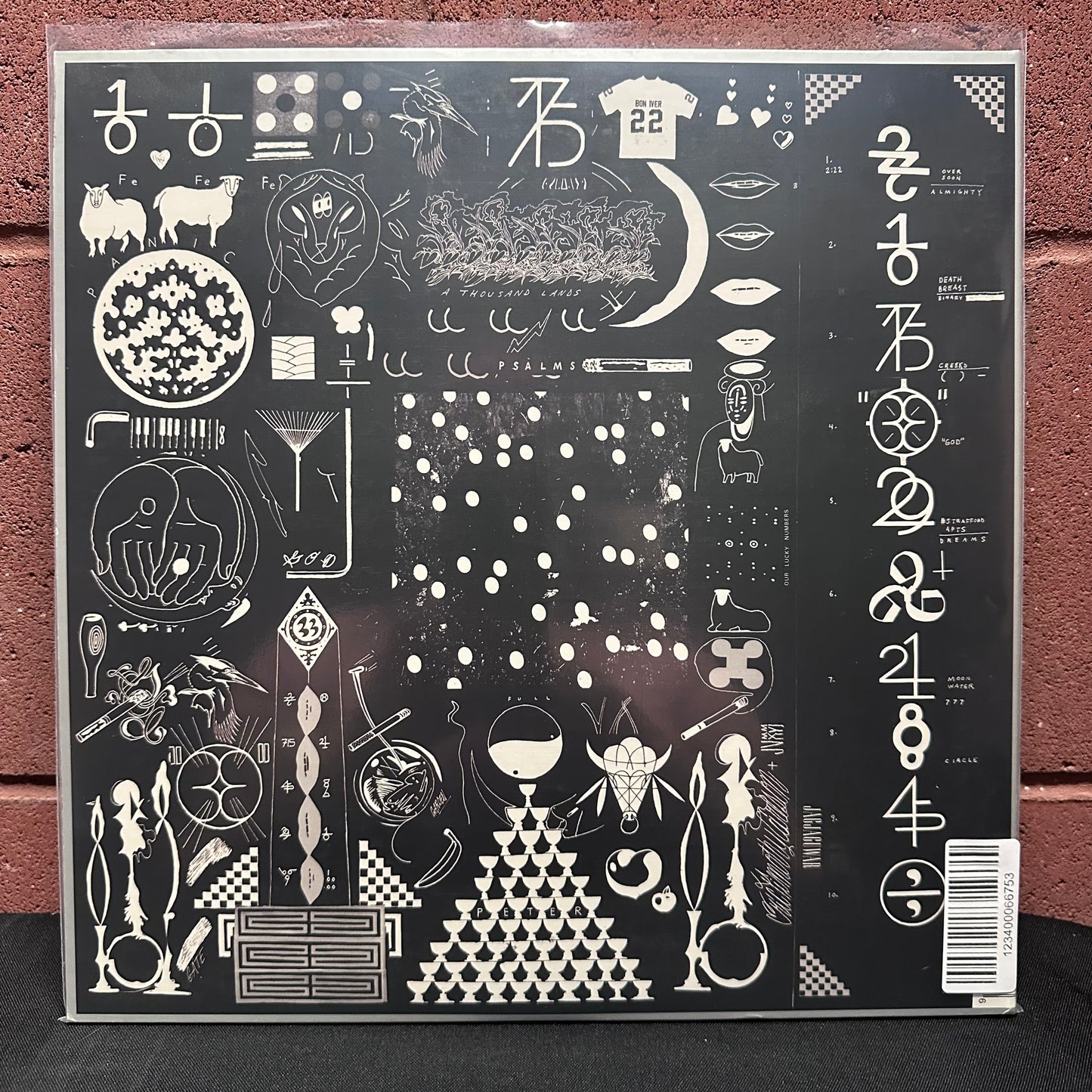 Used Vinyl: Bon Iver "22, A Million" LP (2016 Press)