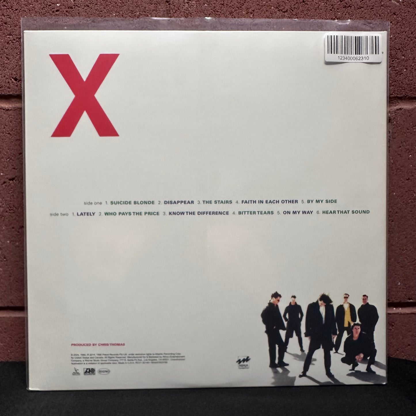Used Vinyl: INXS "X" LP (2024 Red vinyl pressing)