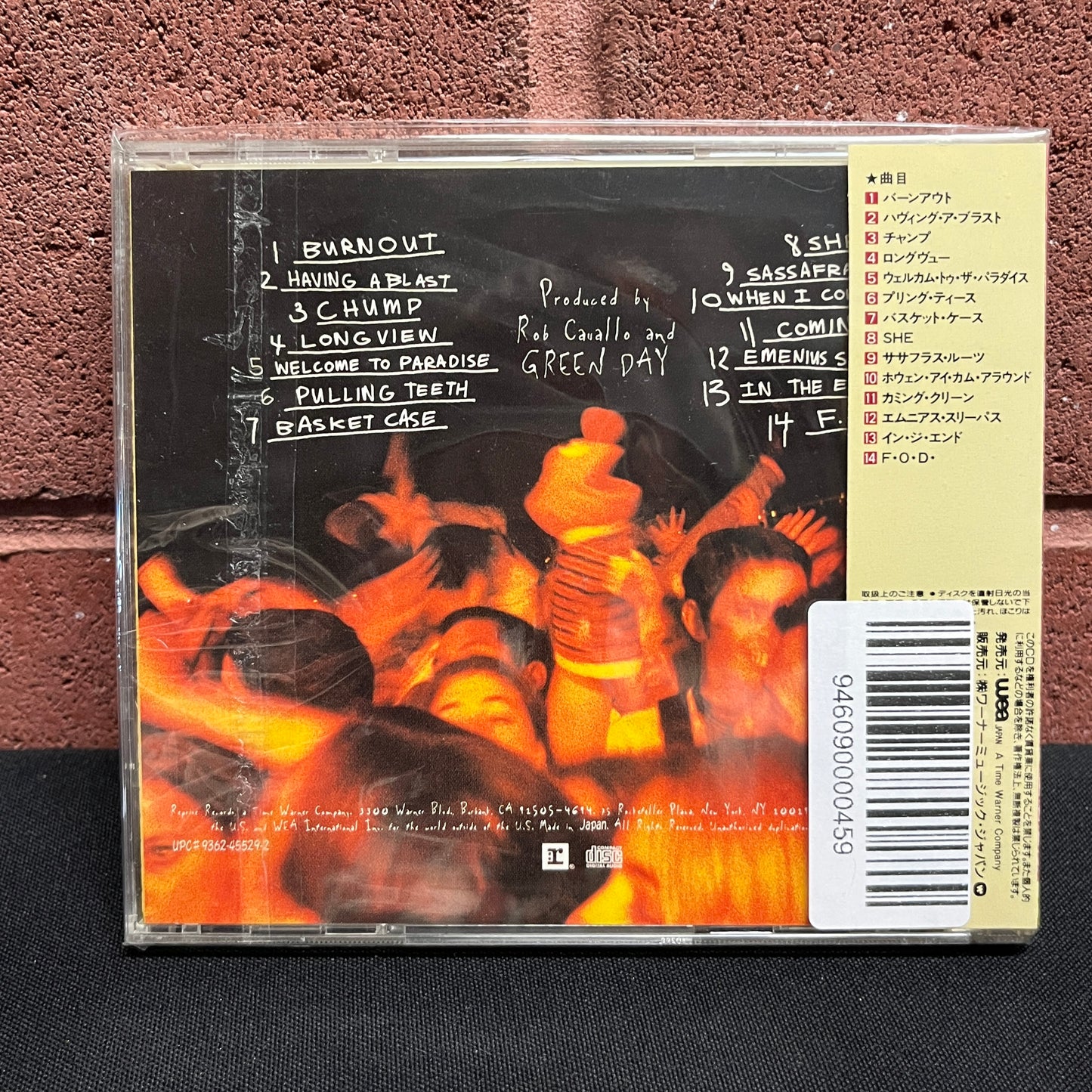 Used CD: Green Day "Dookie" CD (1994 Japanese Press)