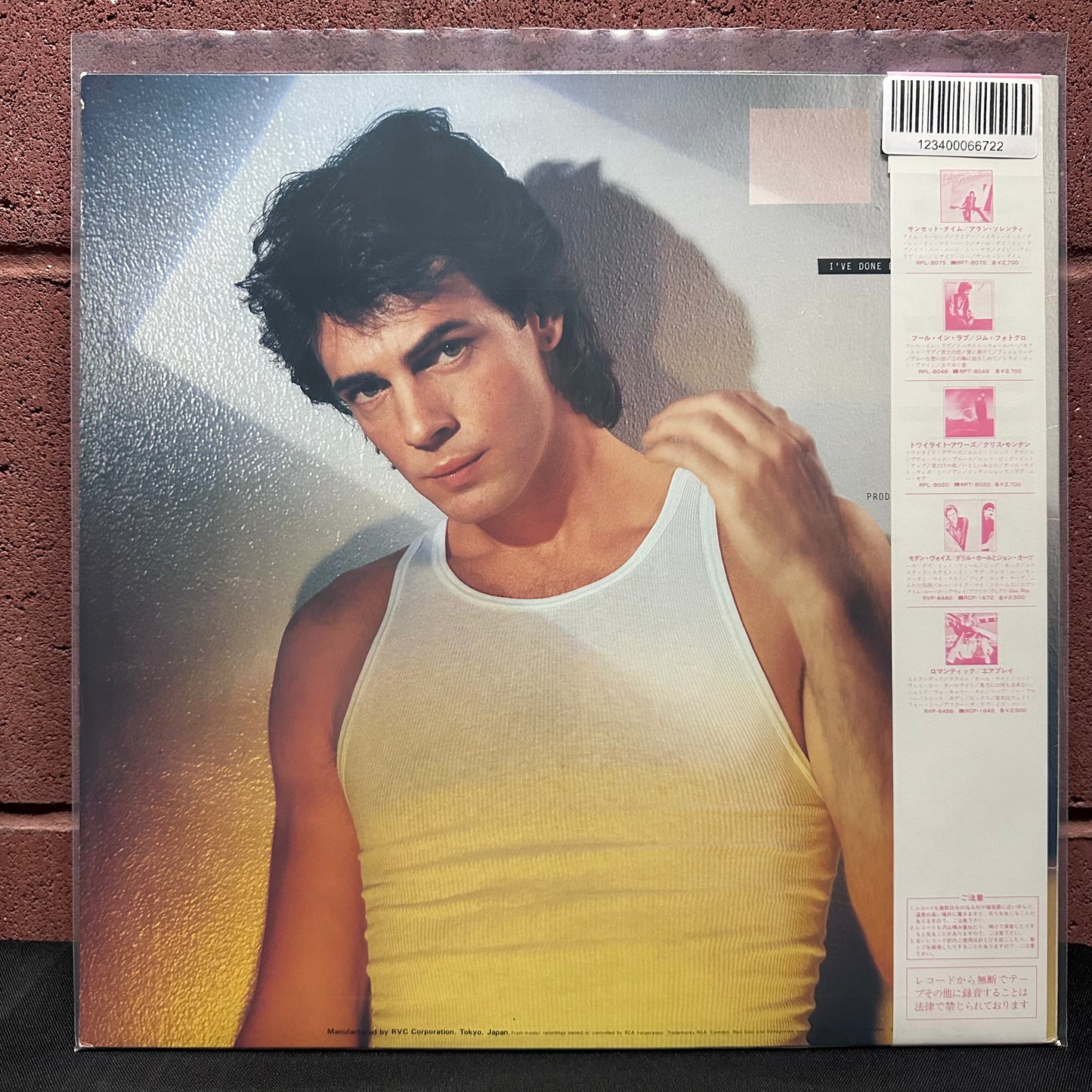 Used Vinyl: Rick Springfield "Working Class Dog" LP (1981 Japanese Press)