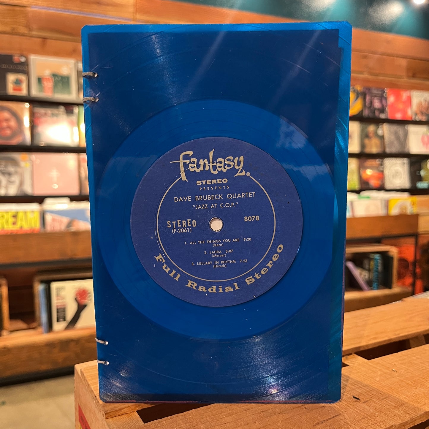 Dave Brubeck Recycled Vinyl Journal