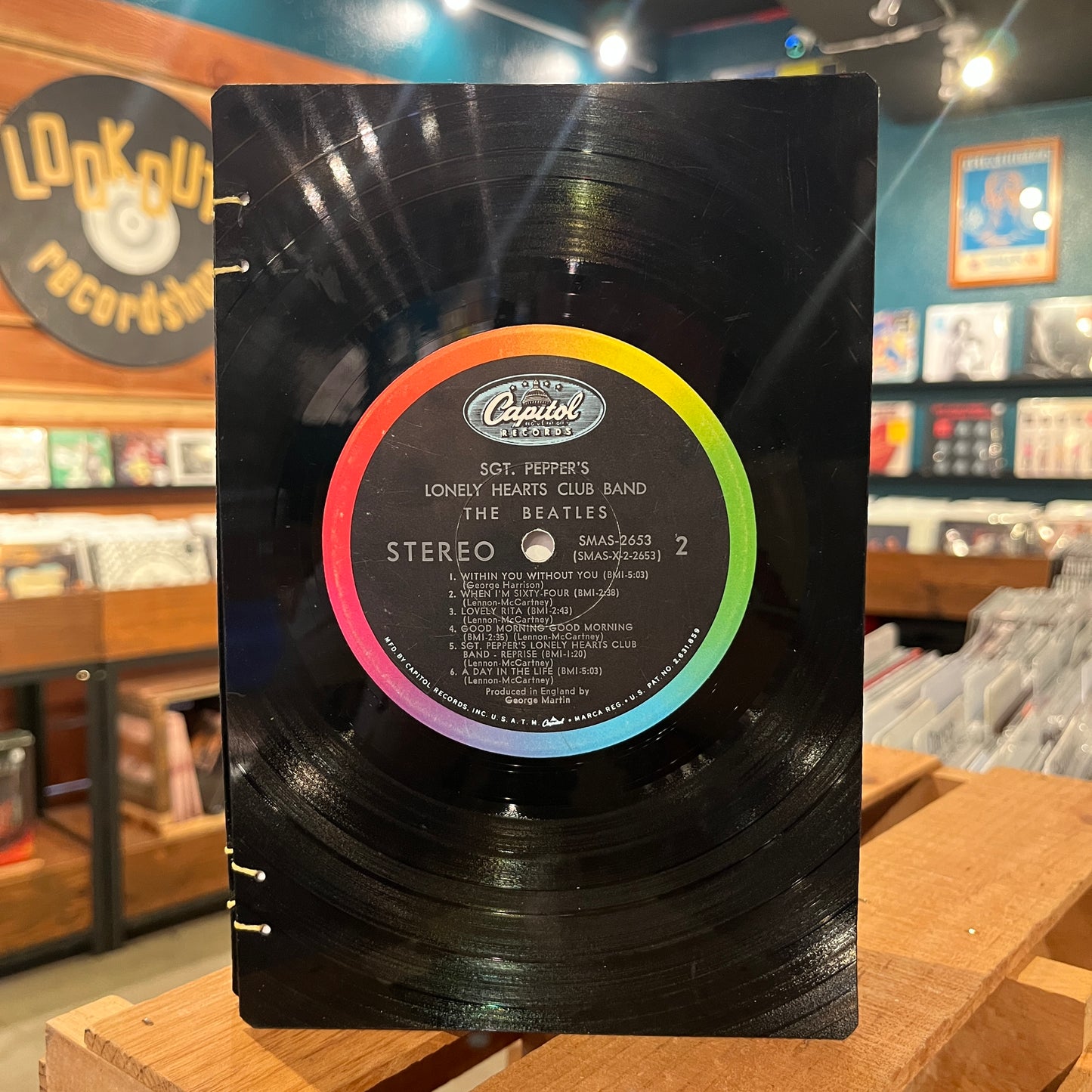 The Beatles Recycled Vinyl Journal