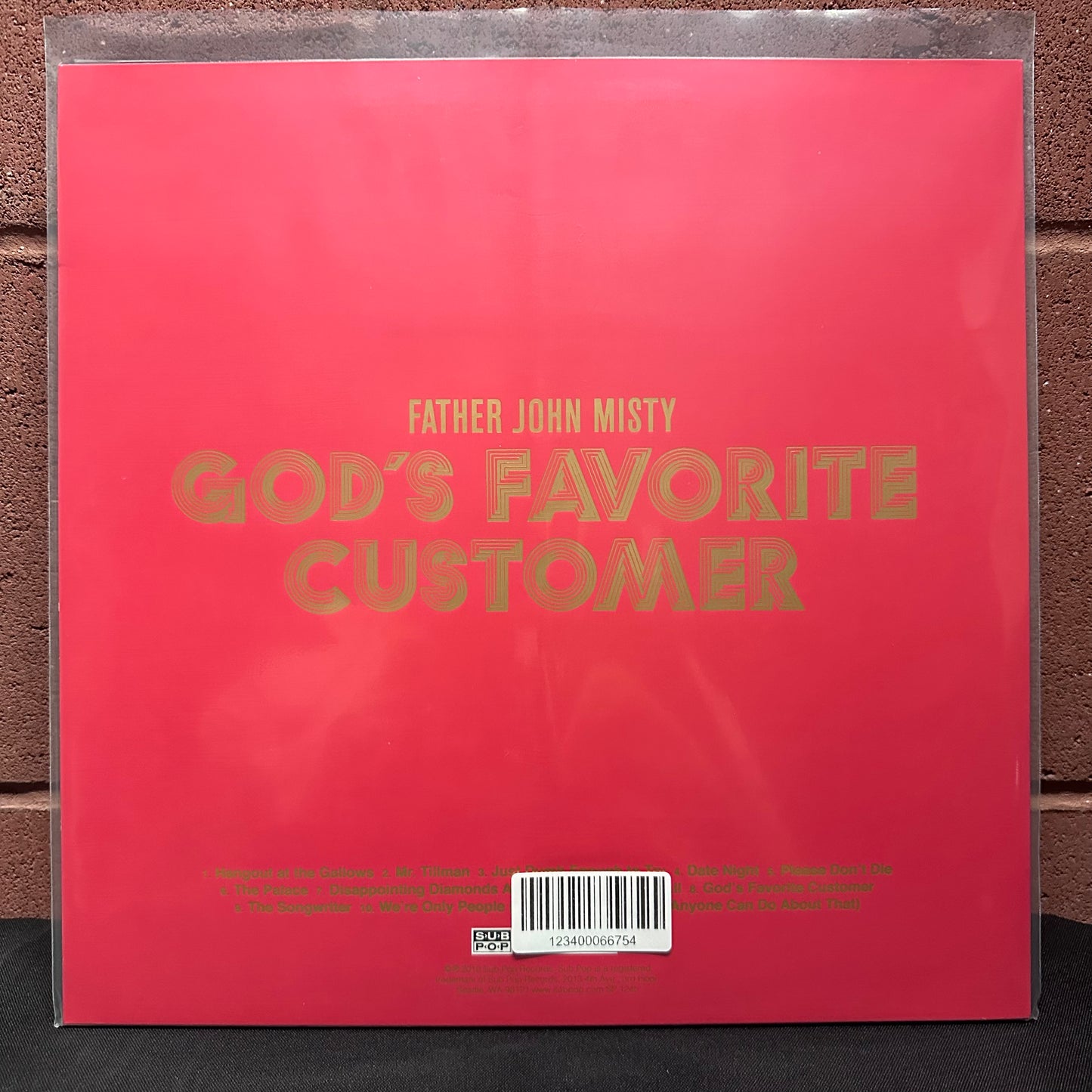 Used Vinyl: Father John Misty "God's Favorite Customer" LP (Red Vinyl)