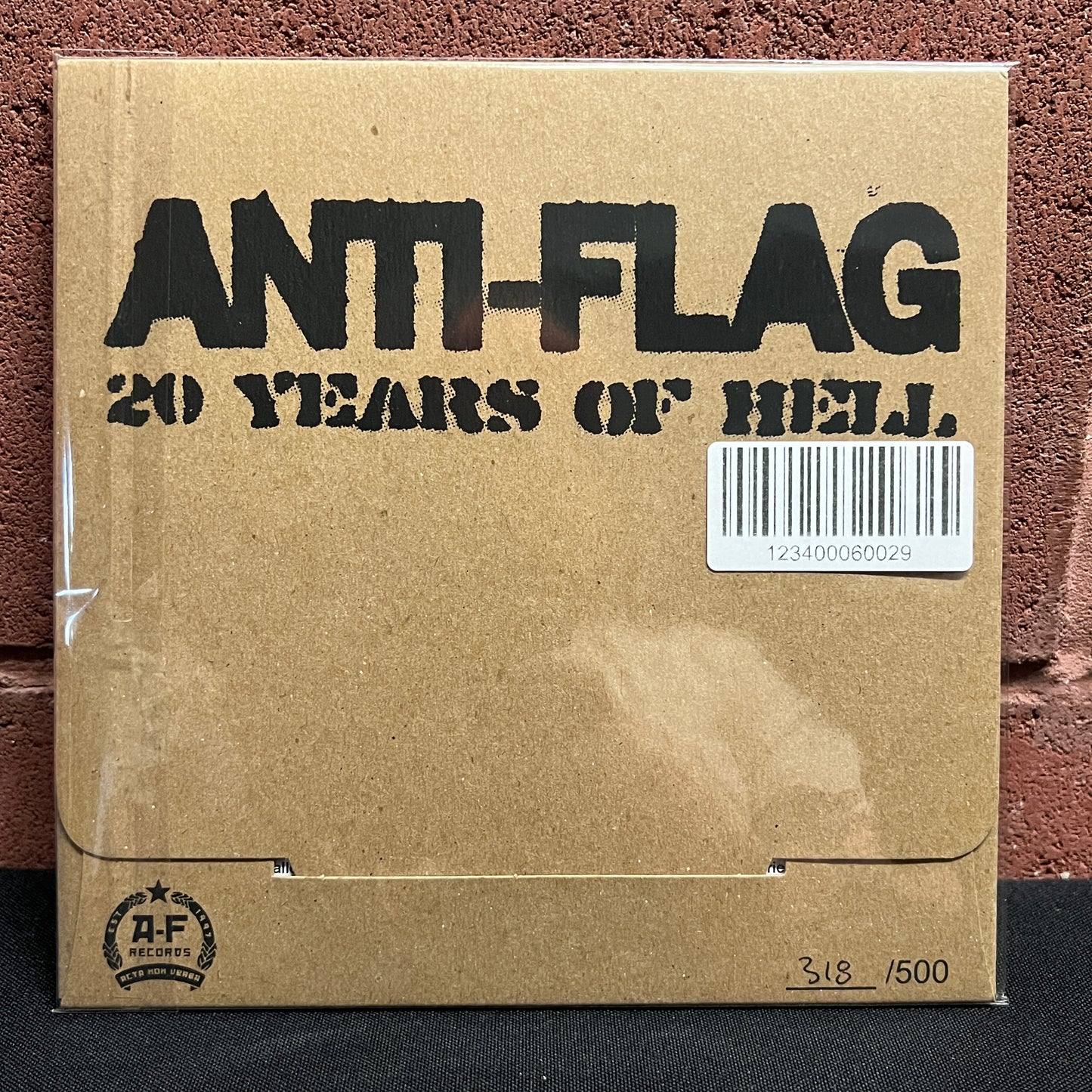 Used Vinyl: Anti-Flag / Excluded "20 Years Of Hell: Vol. V" 7" (Purple vinyl, Numbered)