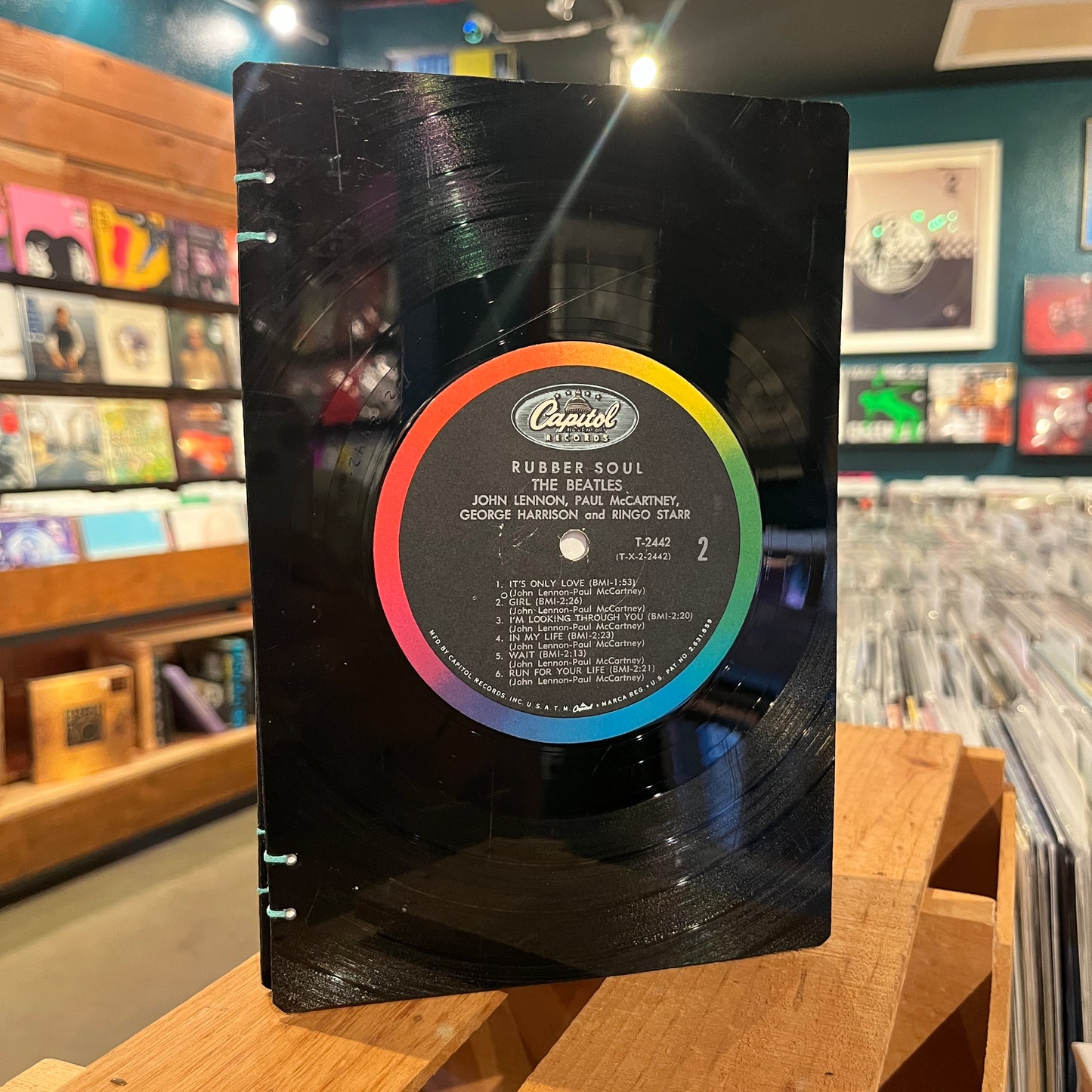 The Beatles Recycled Vinyl Journal