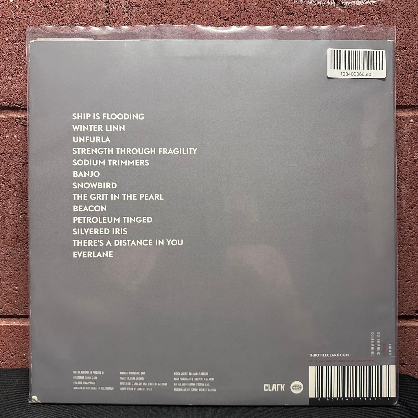 Used Vinyl: Chris Clark "Clark" 2xLP (2014 Press)