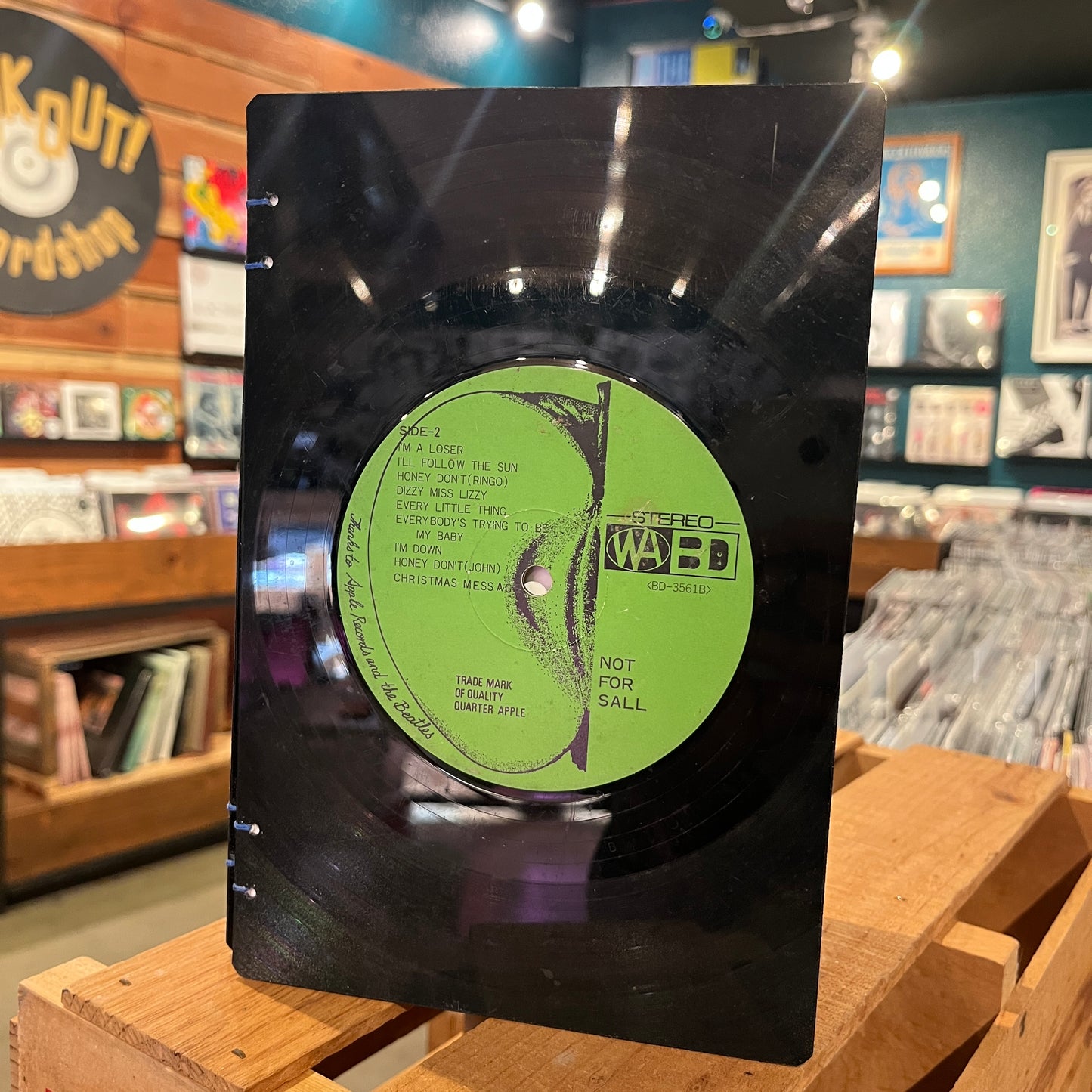 The Beatles Recycled Vinyl Journal