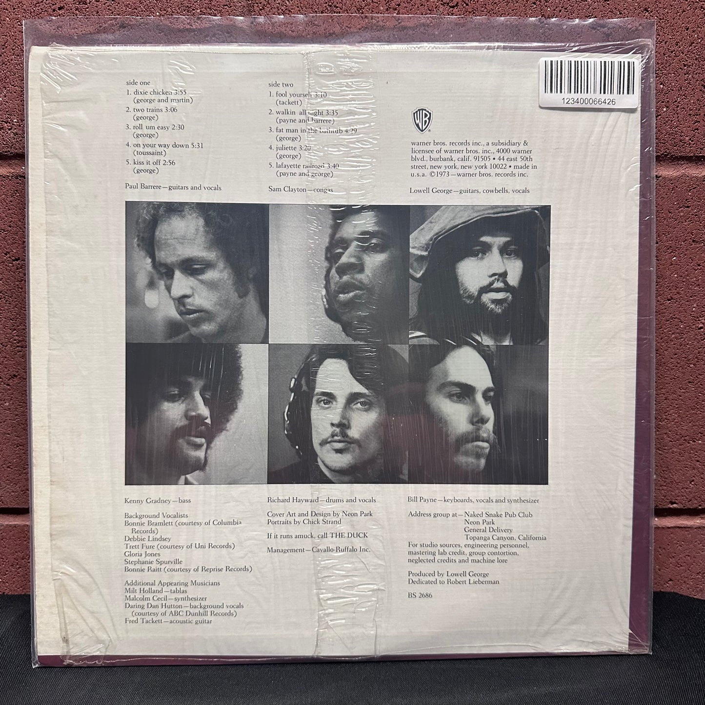 Used Vinyl: Little Feat "Dixie Chicken" LP (1976 Press)