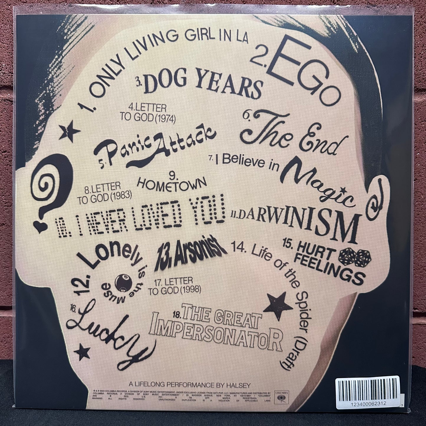 Used Vinyl: Halsey "The Great Impersonator" 2xLP