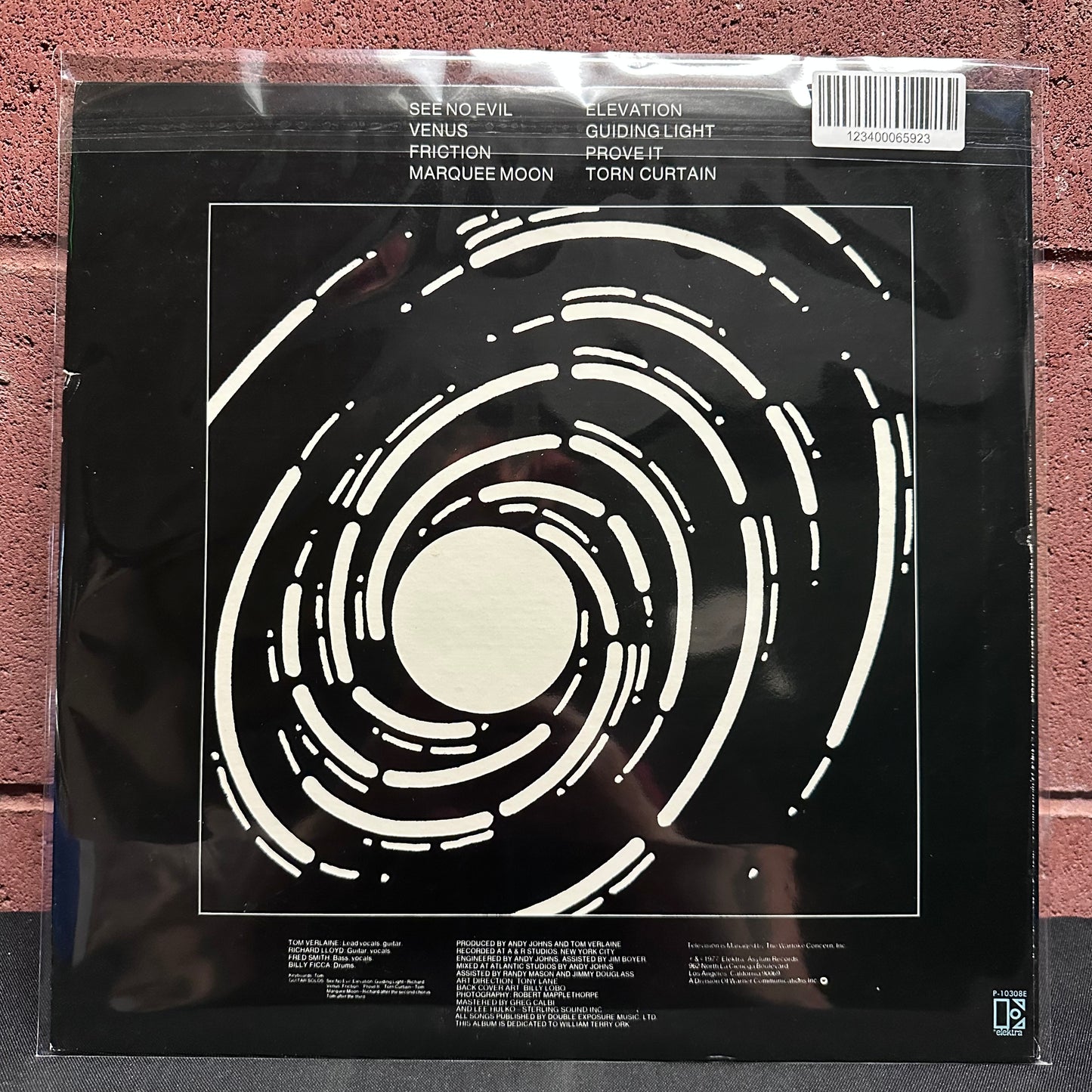 Used Vinyl: Television "Marquee Moon" LP (1977 Japanese Issue)