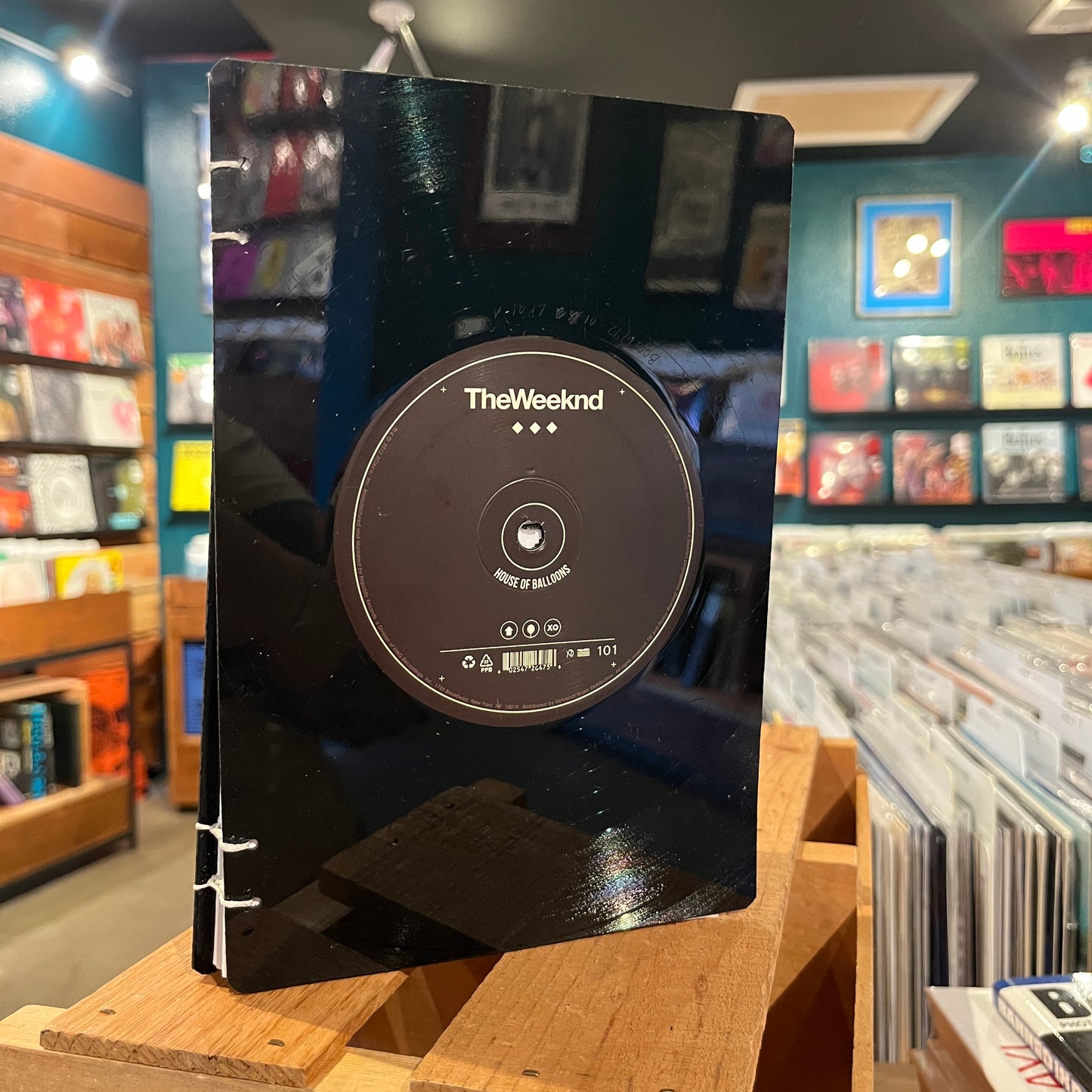 The Weeknd Recycled Vinyl Journal