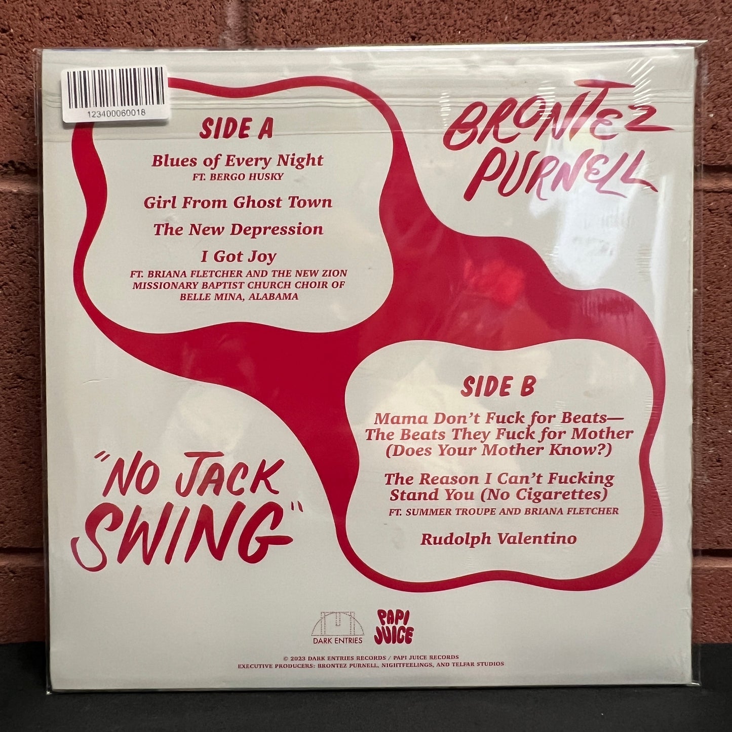 Used Vinyl: Brontez Purnell "No Jack Swing" LP (Sealed)