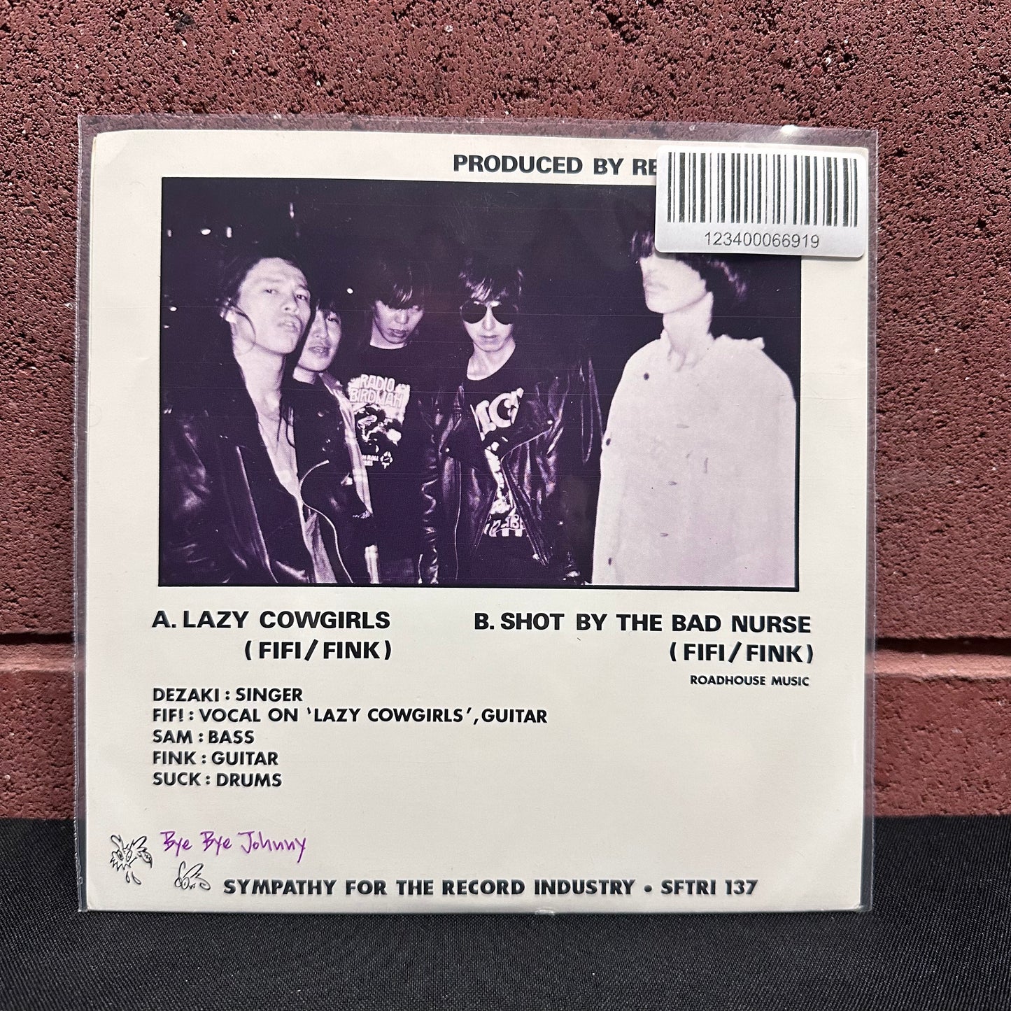 Used Vinyl: American Soul Spiders "Lazy Cowgirls" 7" (1993 Press - Purple Vinyl)