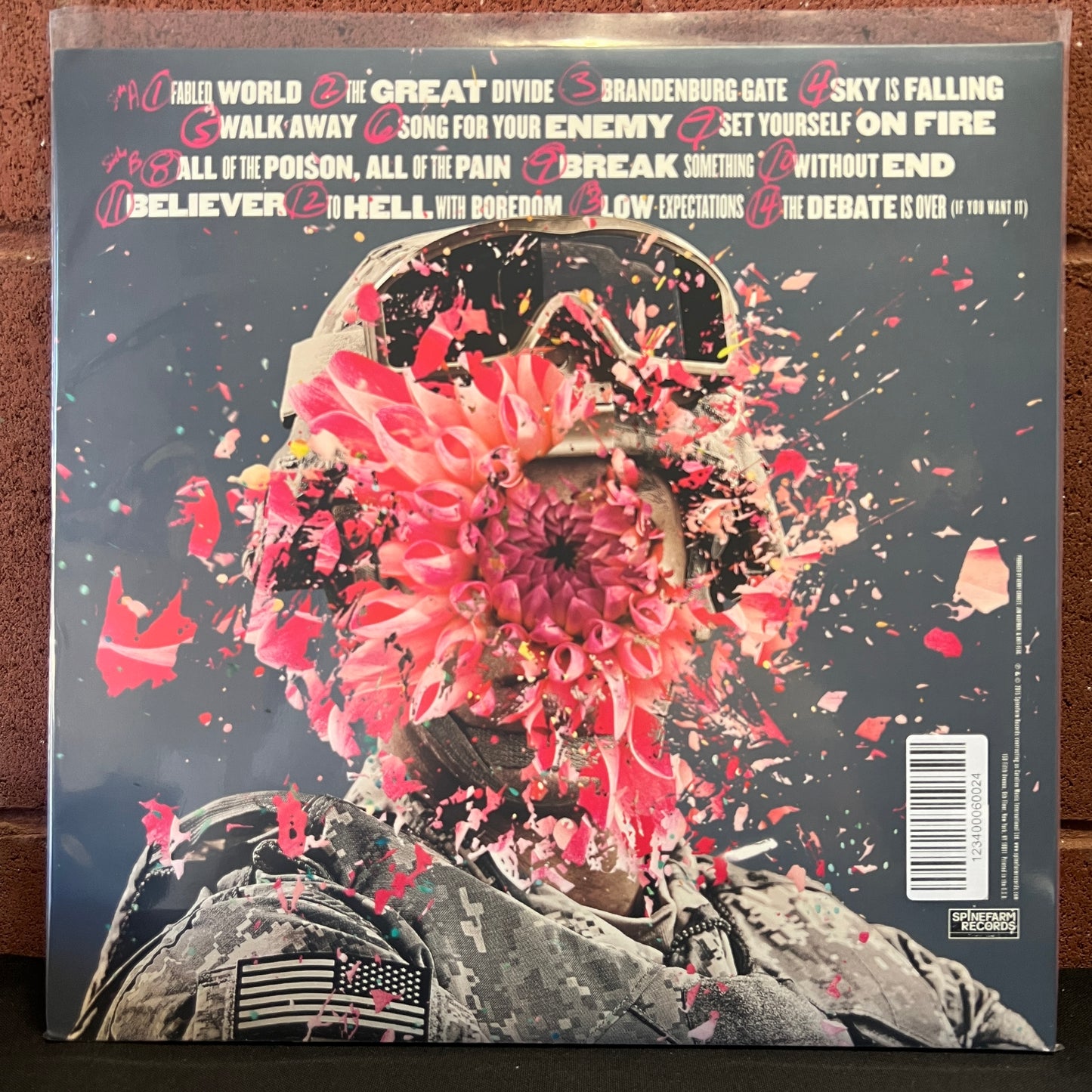 Used Vinyl: Anti-Flag "American Spring" LP (Pink vinyl)