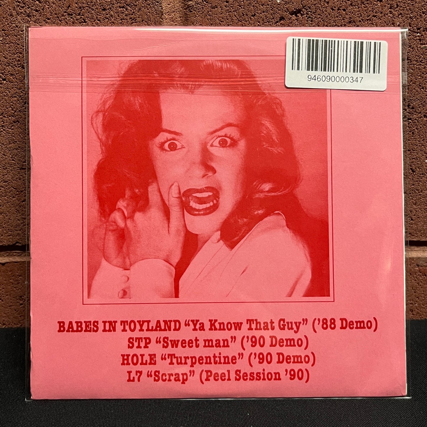 Used Vinyl: V/A "... And Everything Nice" 7" (Red Vinyl Demo recordings from Hole, L7, Babes In Toyland & STP)