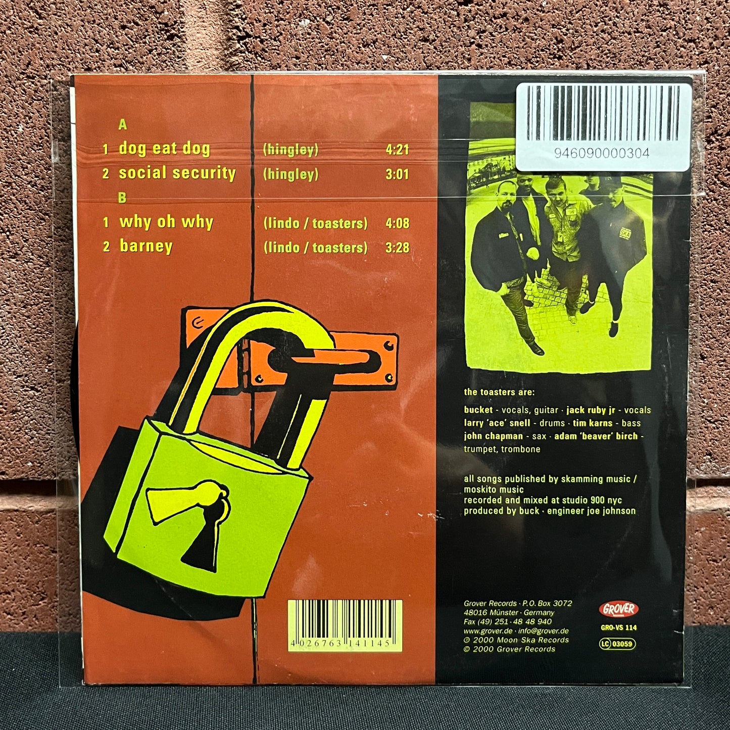 Used Vinyl: The Toasters "Dog Eat Dog" 7" (German Press)