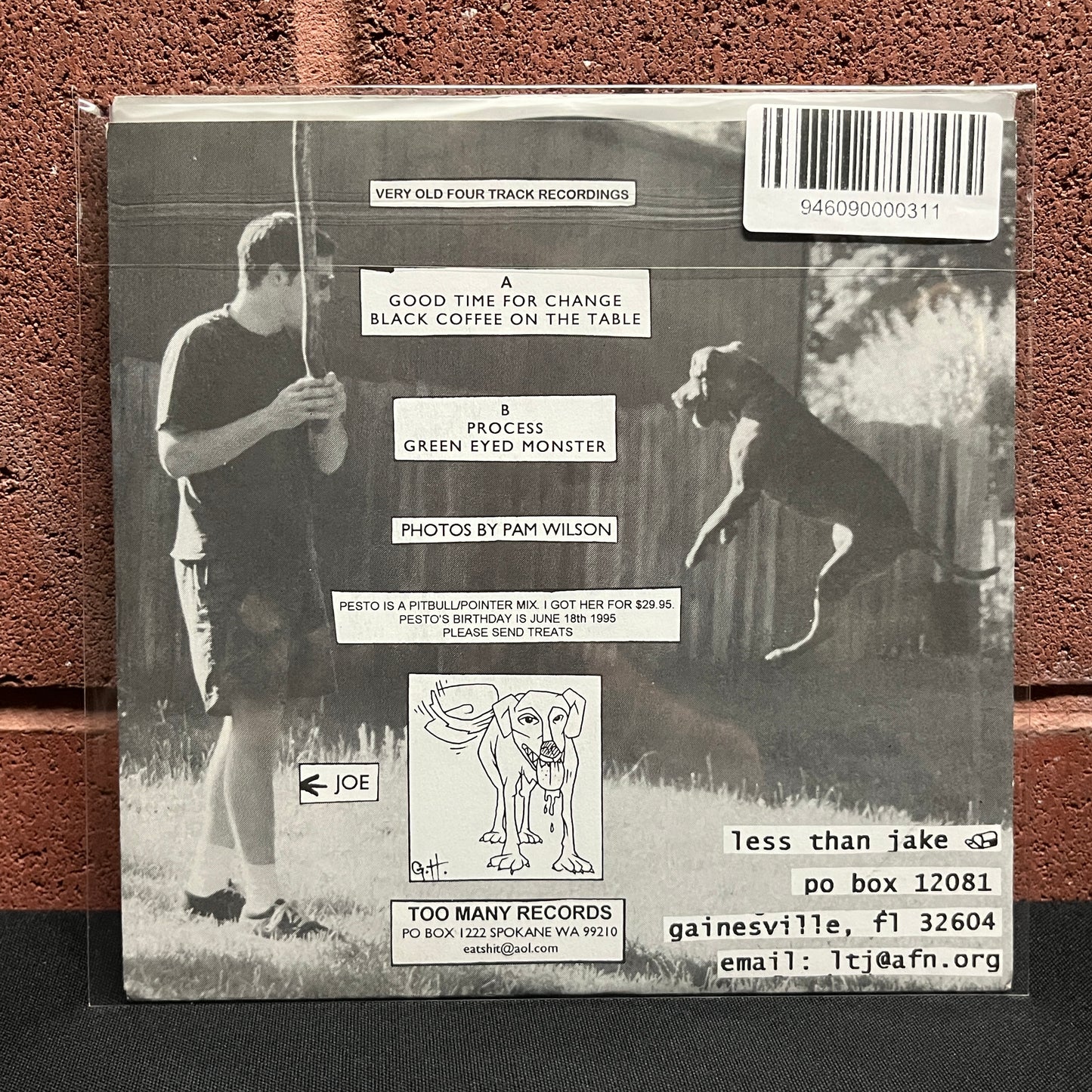 Used Vinyl: Less Than Jake "Pesto" 7"