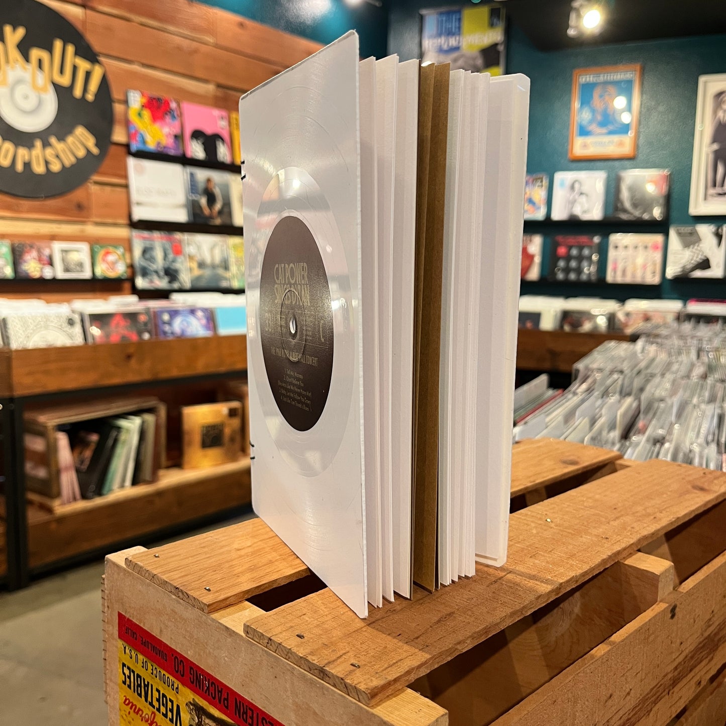 Cat Power Recycled Vinyl Journal