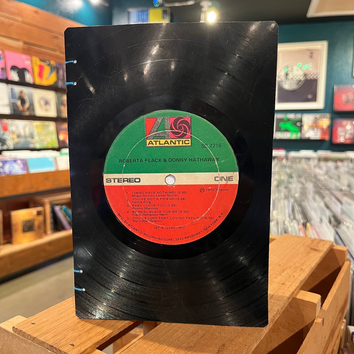 Gloria Lynne / Roberta Flack & Donny Hathaway Recycled Vinyl Journal