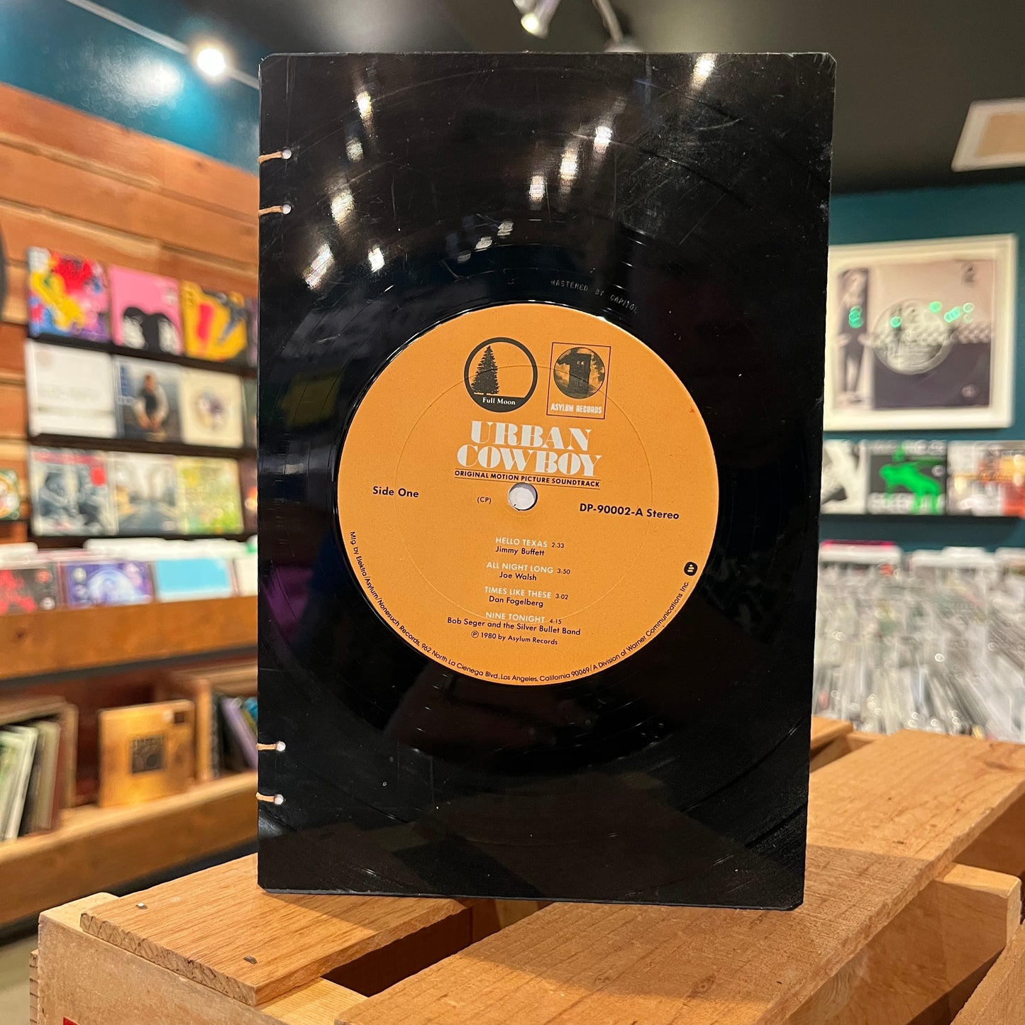 Urban Cowboy OST Recycled Vinyl Journal