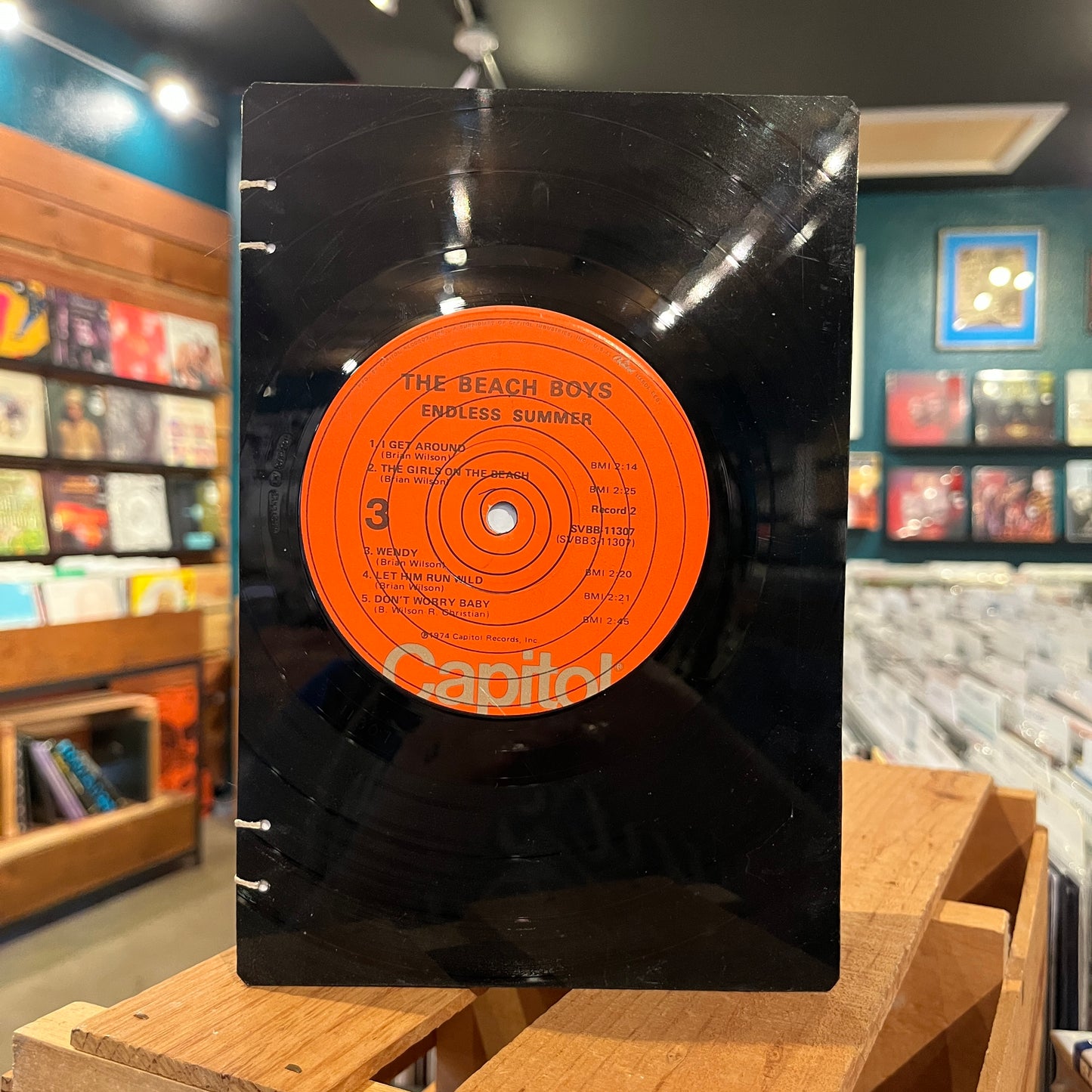 The Beach Boys Recycled Vinyl Journal