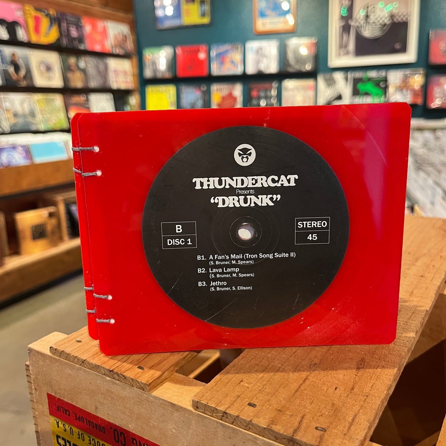 Thundercat Recycled Vinyl Mini-Journal