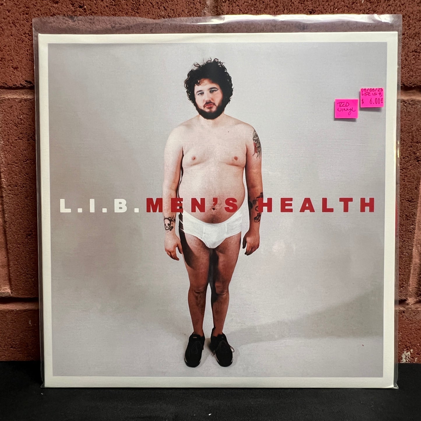 Used Vinyl: Life Is Beautiful (L.I.B.) "Men's Health" LP (Red Vinyl)