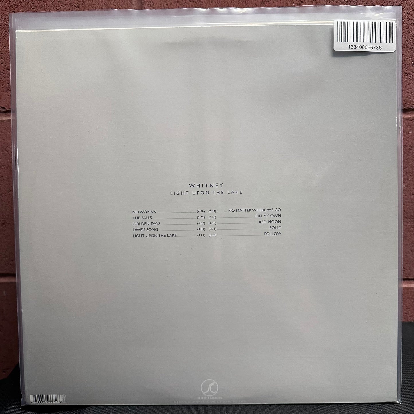 Used Vinyl: Whitney "Light Upon The Lake" LP (2013 Press)