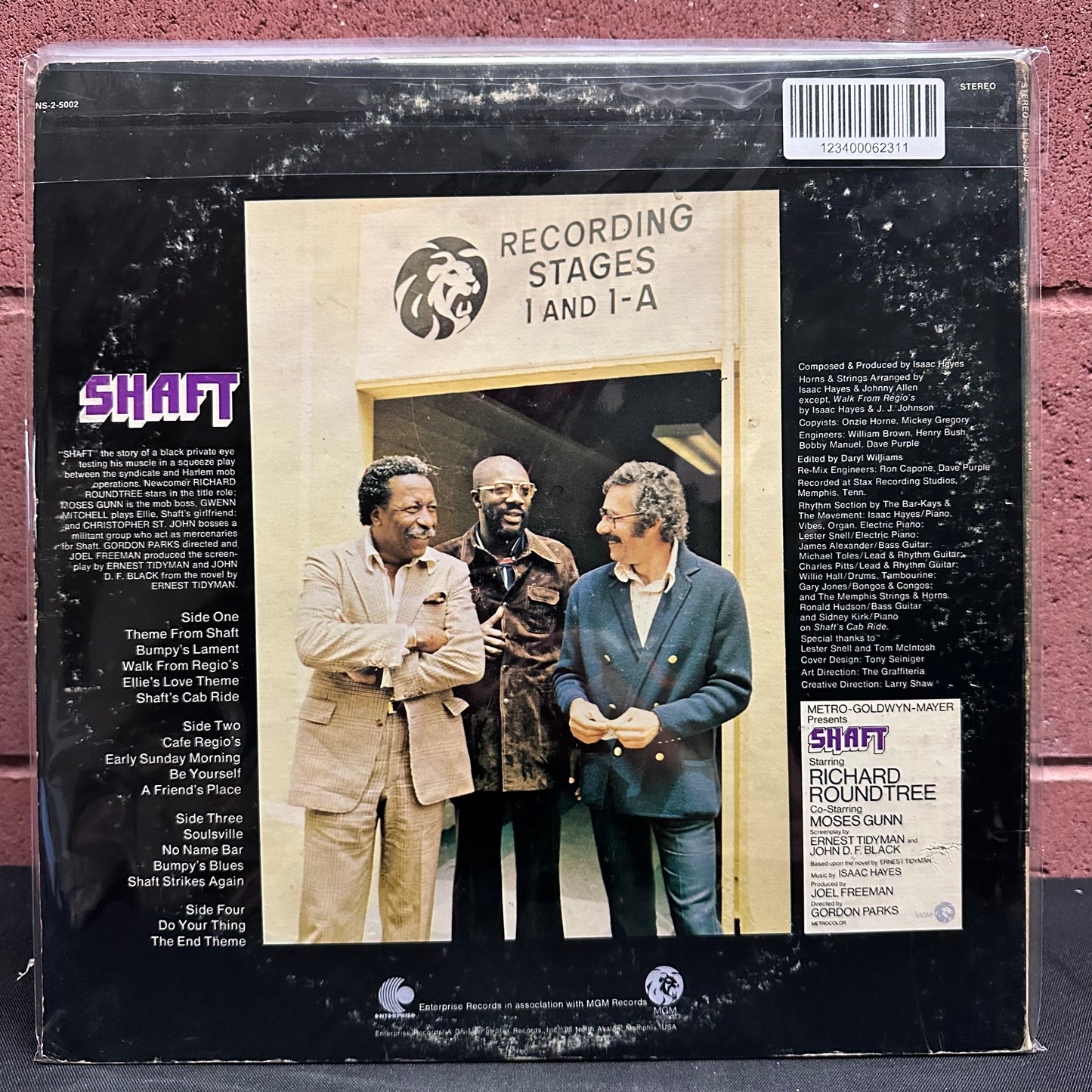 Used Vinyl: Isaac Hayes "Shaft - Music from the Soundtrack" 2xLP