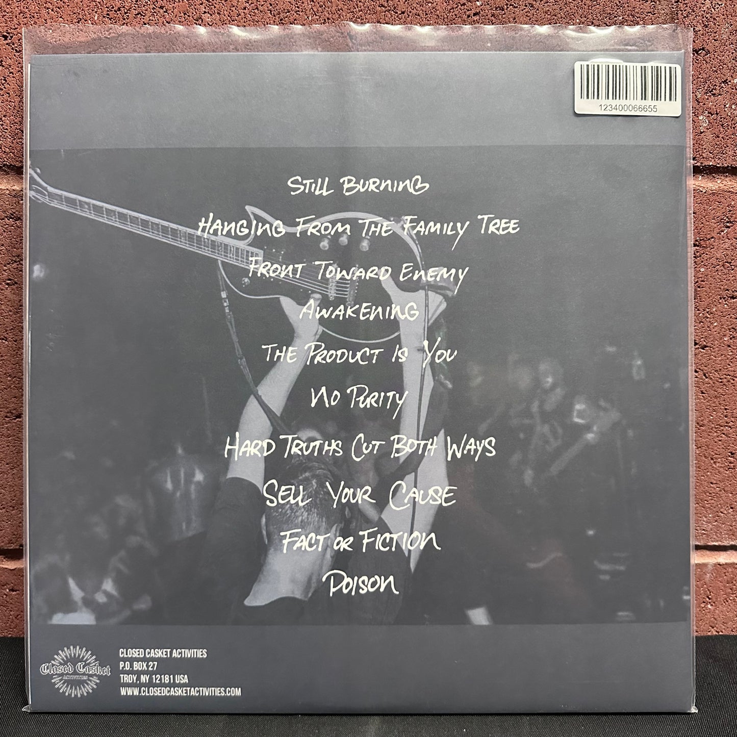 Used Vinyl: Incendiary "Thousand Mile Stare" LP (2022 Press - Black. Blue & White Swirl Vinyl)