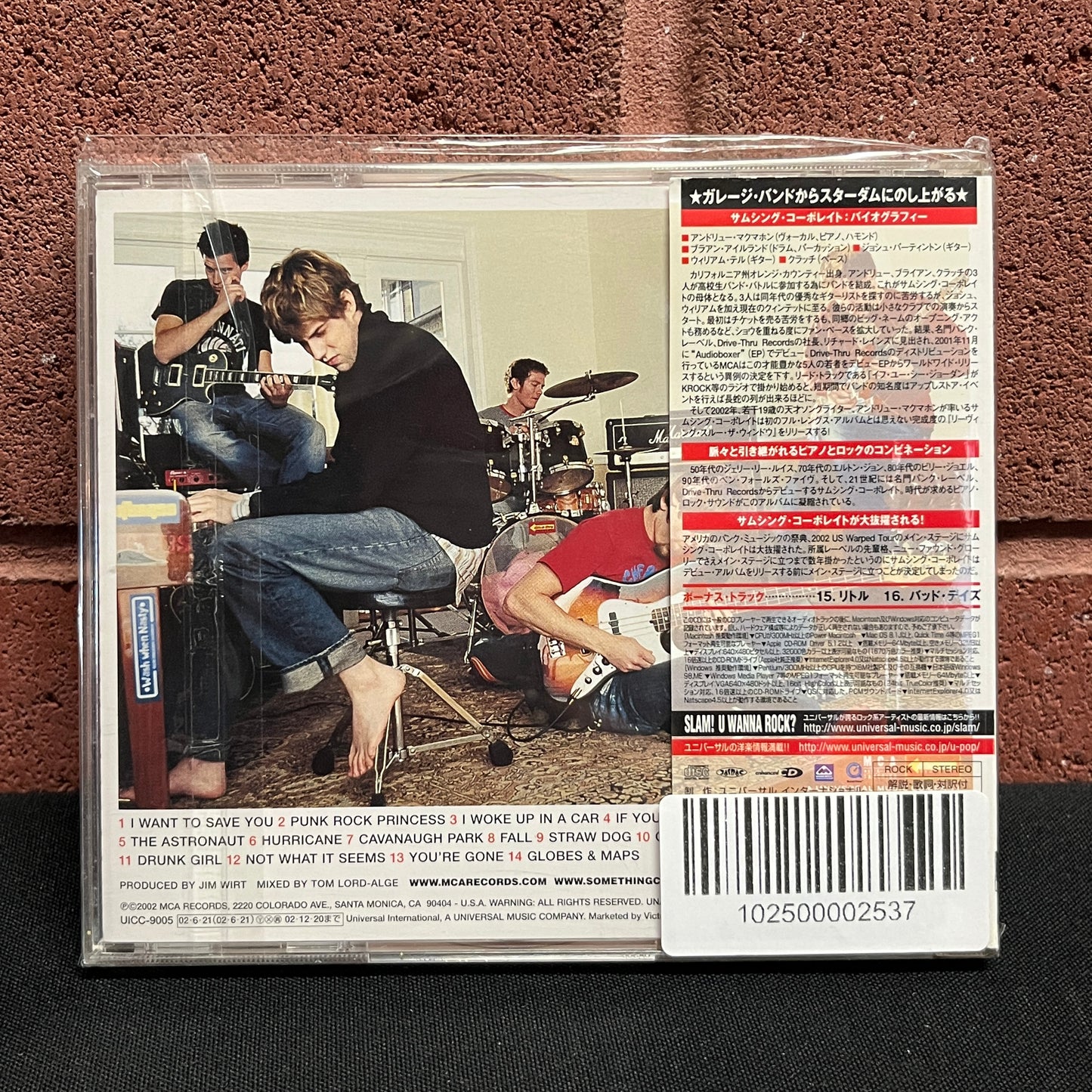 Used CD: Something Corporate "Leaving Through The Window" CD (2002 Japanese Press w/ Bonus Tracks)