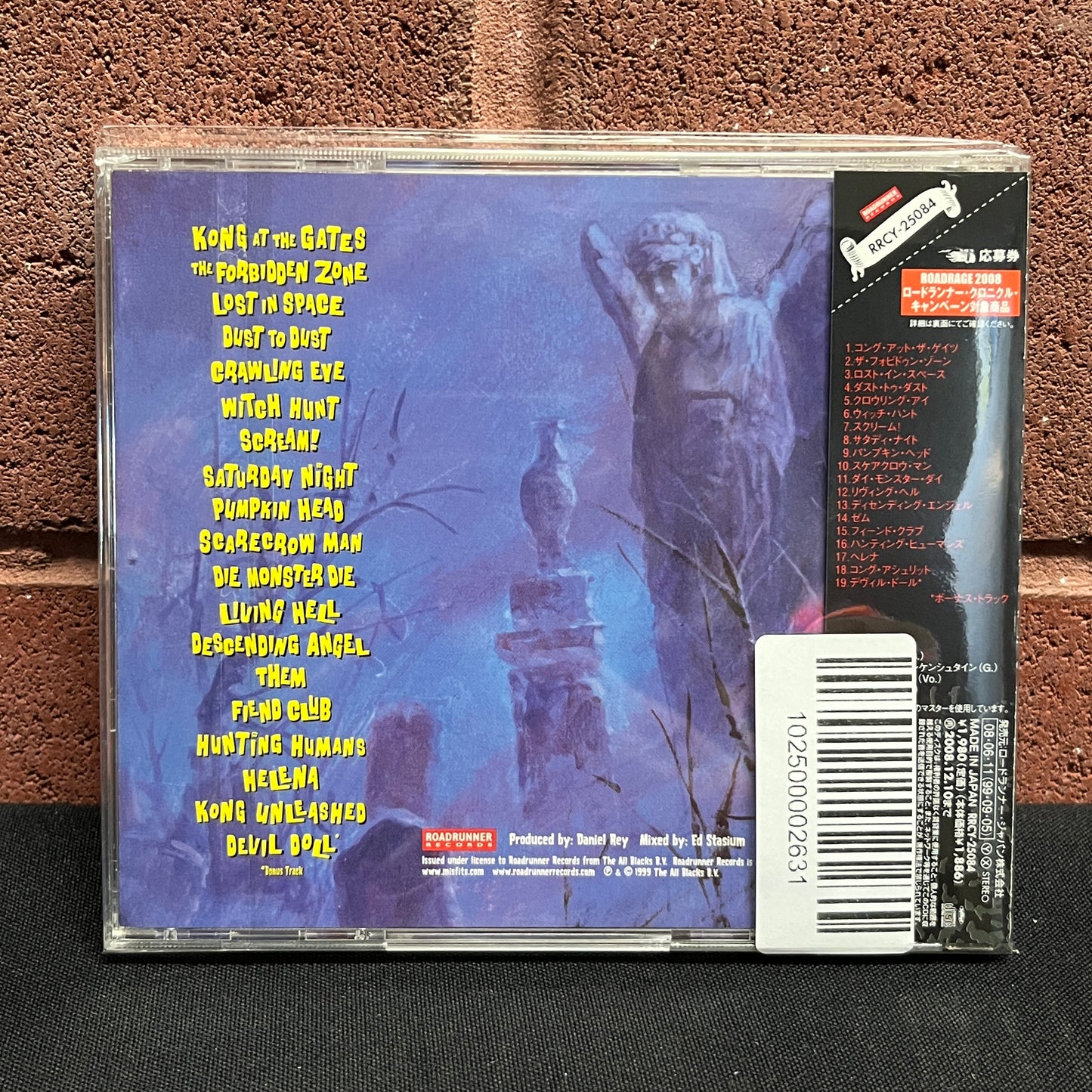 Used CD: Misfits "Famous Monsters" CD (2008 Japanese Press w/ Bonus Track)