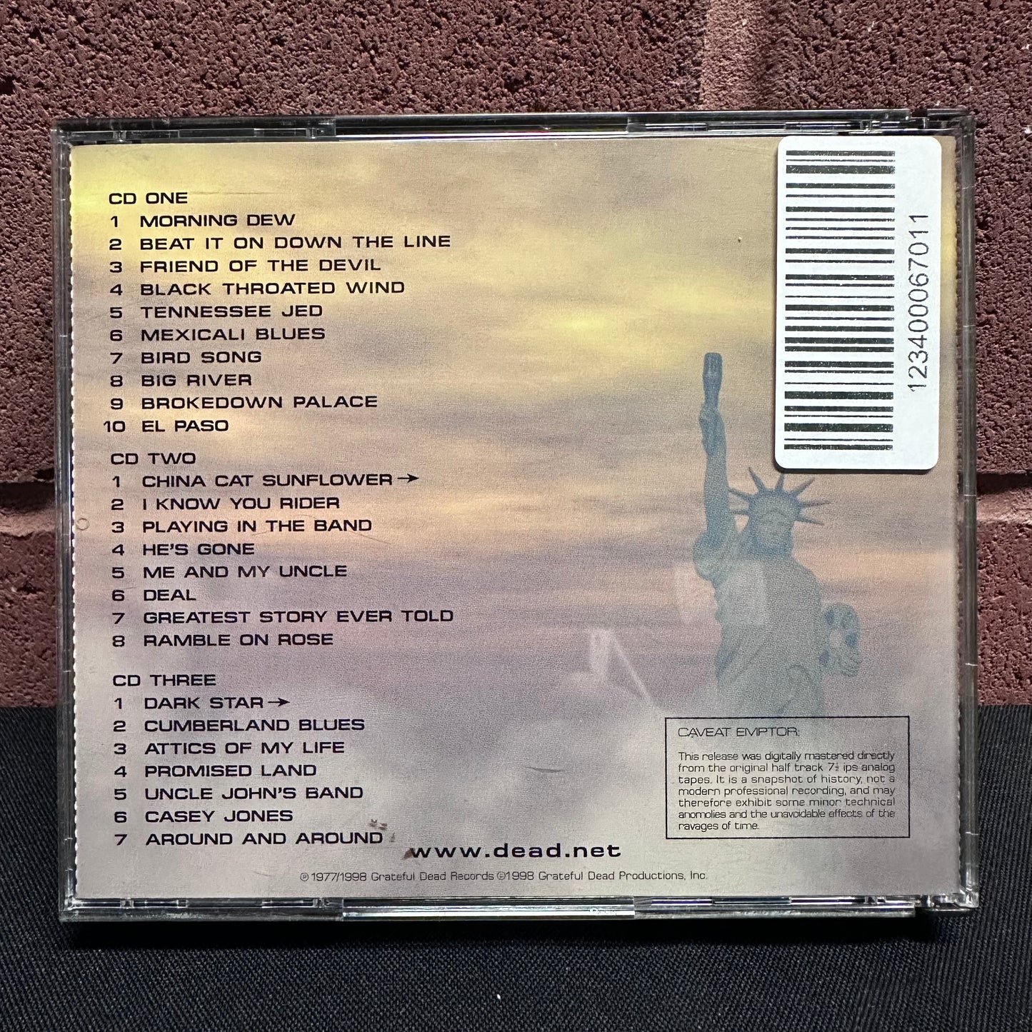 Used CD: The Grateful Dead "Dick's Picks Volume Eleven 9/27/72" 3xCD (1998 Press)