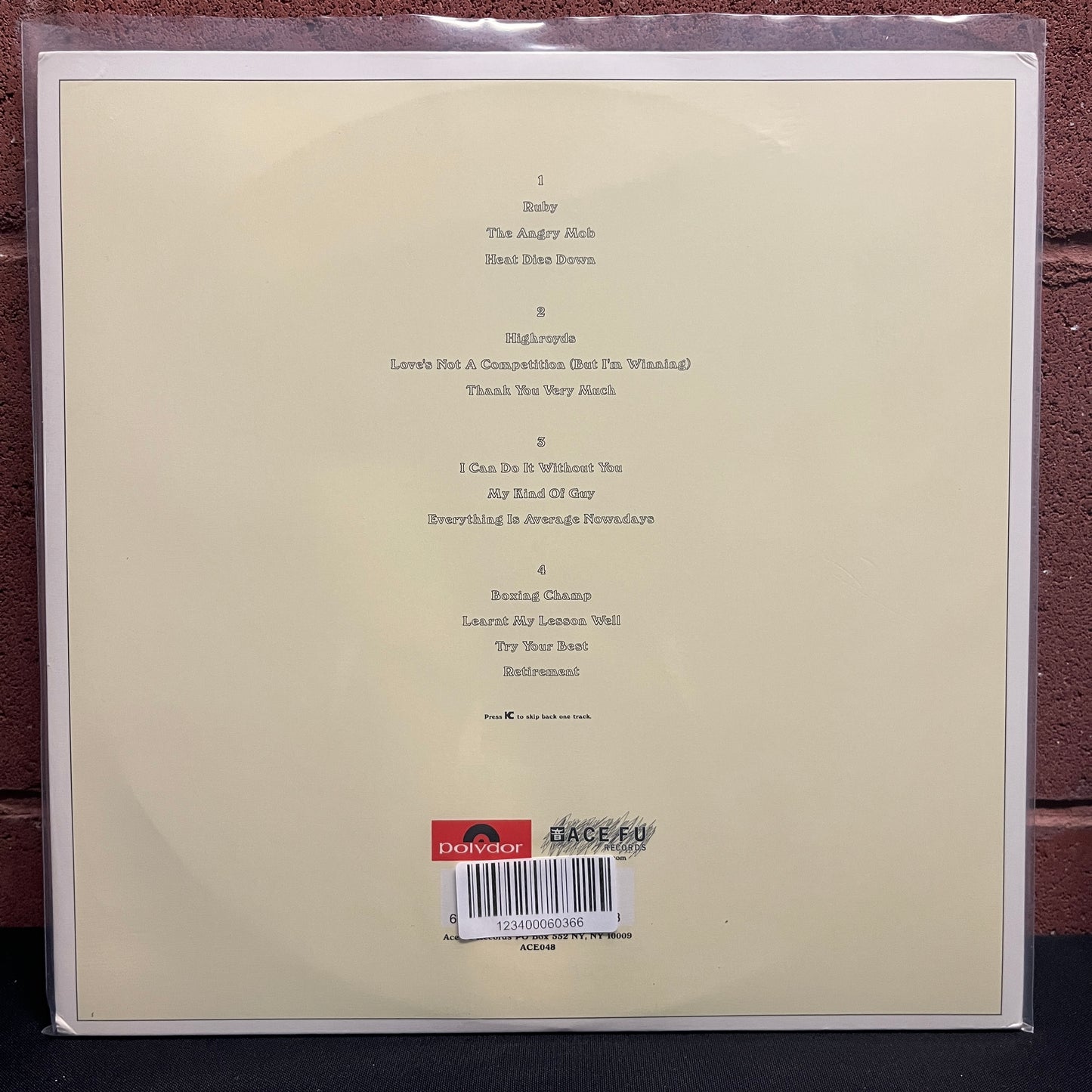 Used Vinyl: Kaiser Chiefs "Yours Truly, Angry Mob" 2xLP (2007 US pressing)