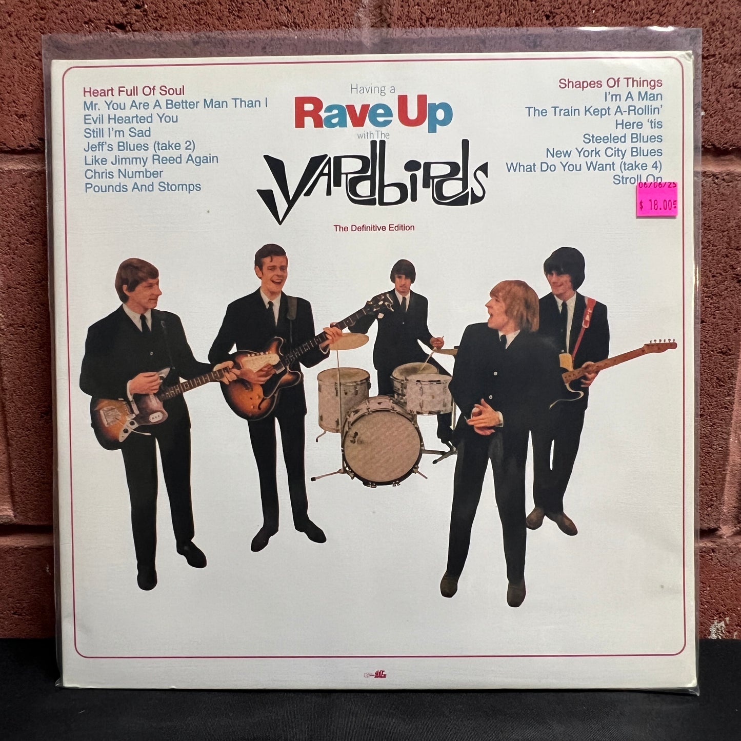 Used Vinyl: The Yardbirds "Having A Rave Up With The Yardbirds" LP (1999 Heavy Gram Press)