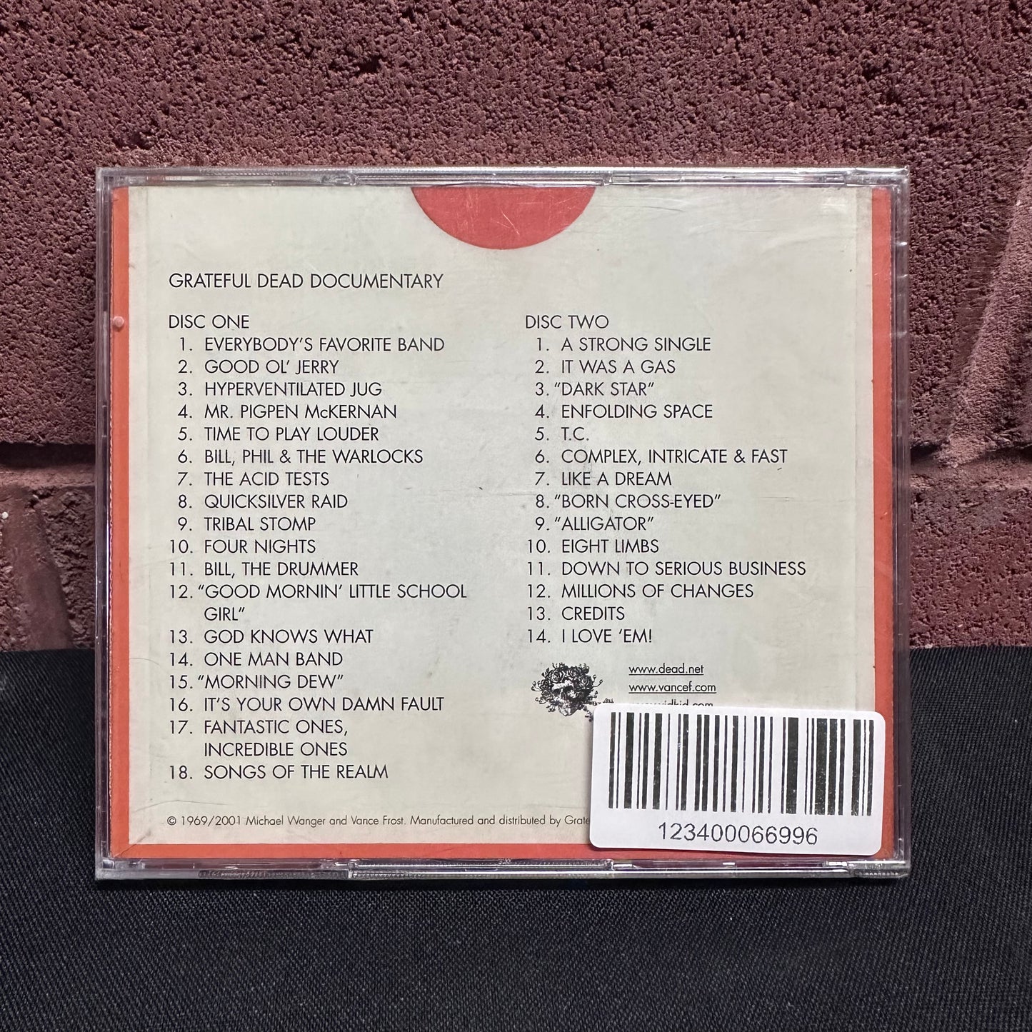 Used CD: V/A "Grateful Dead Documentary" 2xCD (2001 Press - Sealed)