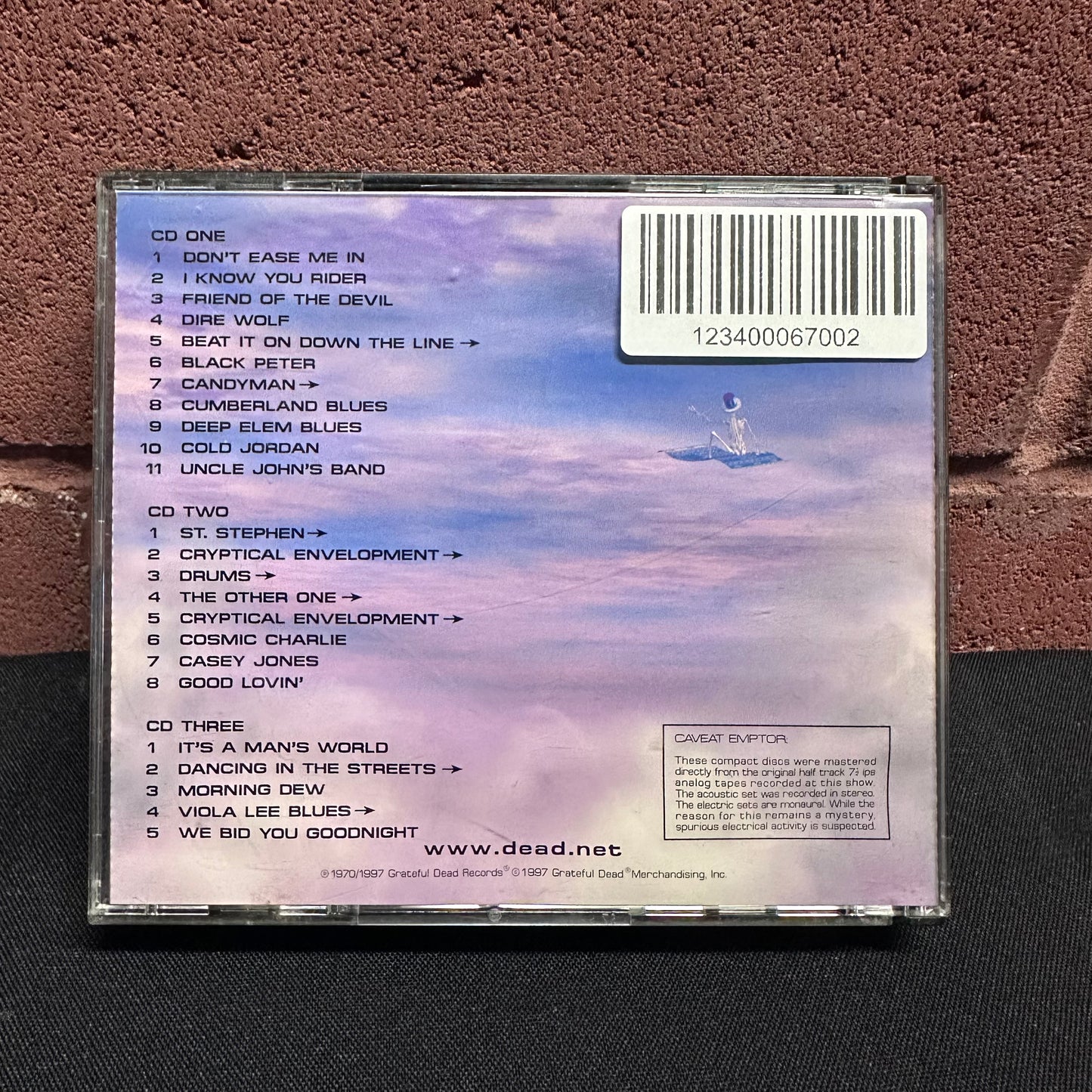 Used CD: The Grateful Dead "Dick's Picks Volume Eight (Harpur College, Binghamton, NY, 5/2/70)" 3xCD (1997 Press)