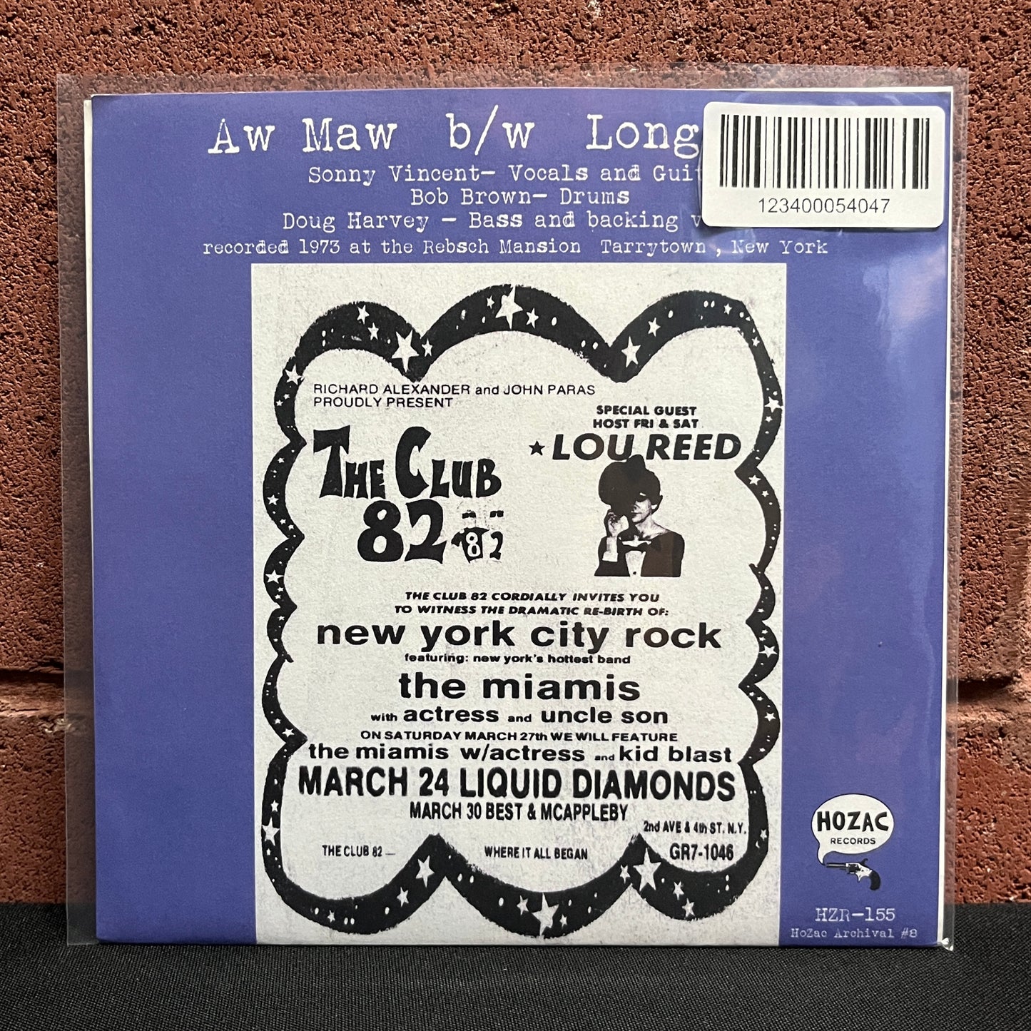 Used Vinyl: Liquid Diamonds (Featuring Sonny Vincent) "Aw Maw" 7"