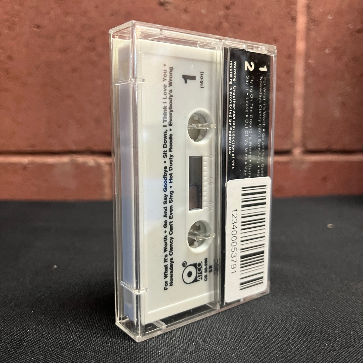 Used Cassette: Buffalo Springfield "S/T" Tape