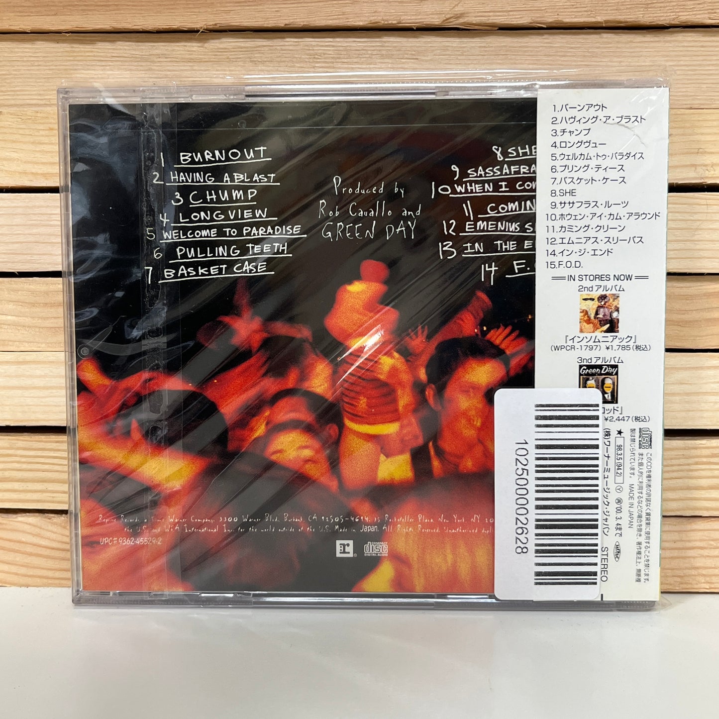 Used CD: Green Day "Dookie" CD (1998 Japanese Press)