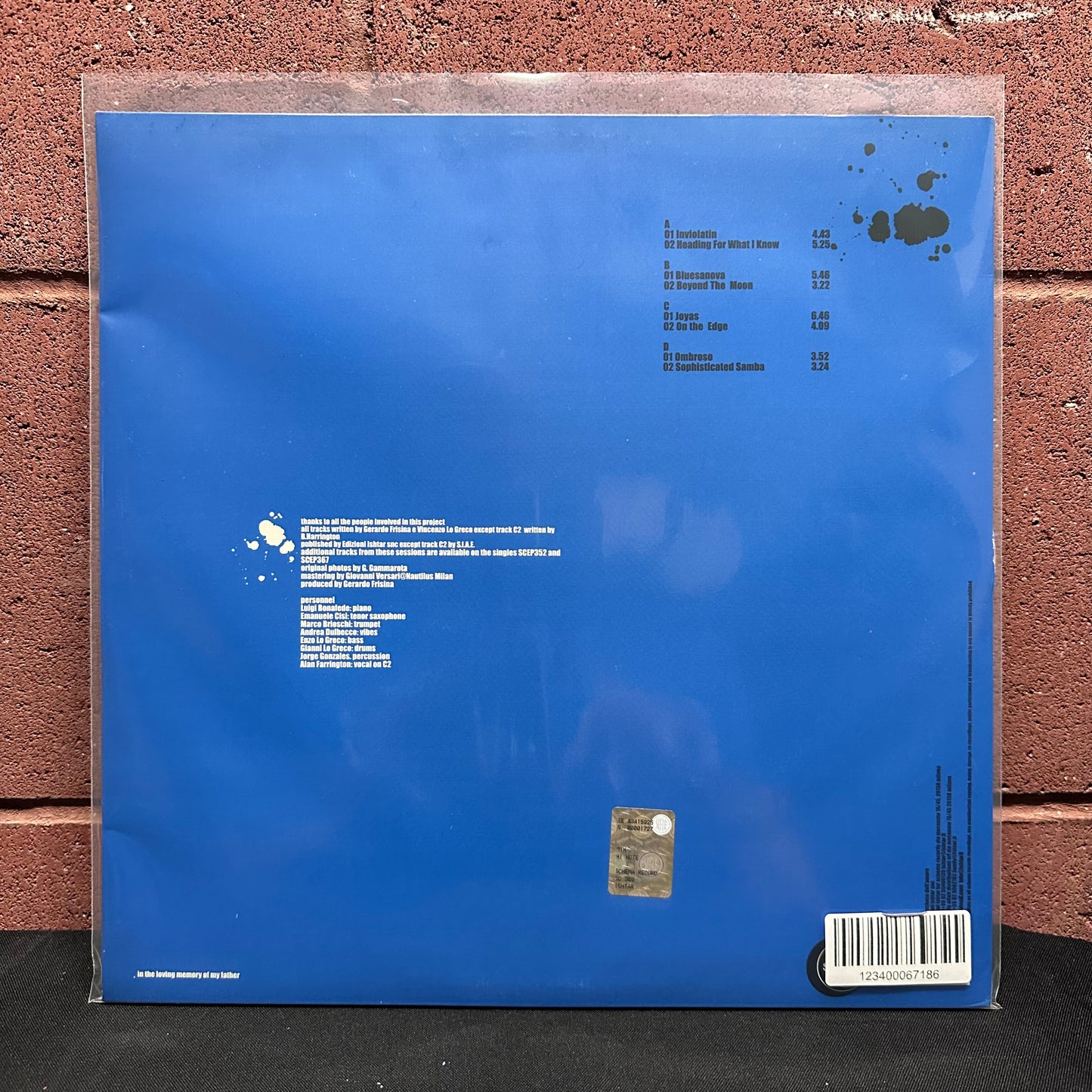 Used Vinyl: Gerardo Frisina "Hi Note" 2xLP (2003 Italian Press)