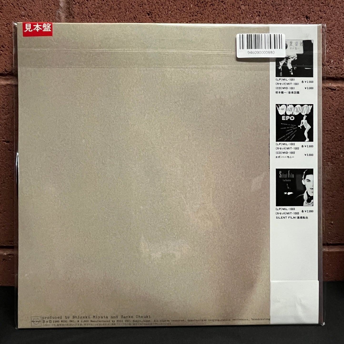 Used Vinyl: Taeko Ohnuki "Copine." LP (1985 Japanese Promo)