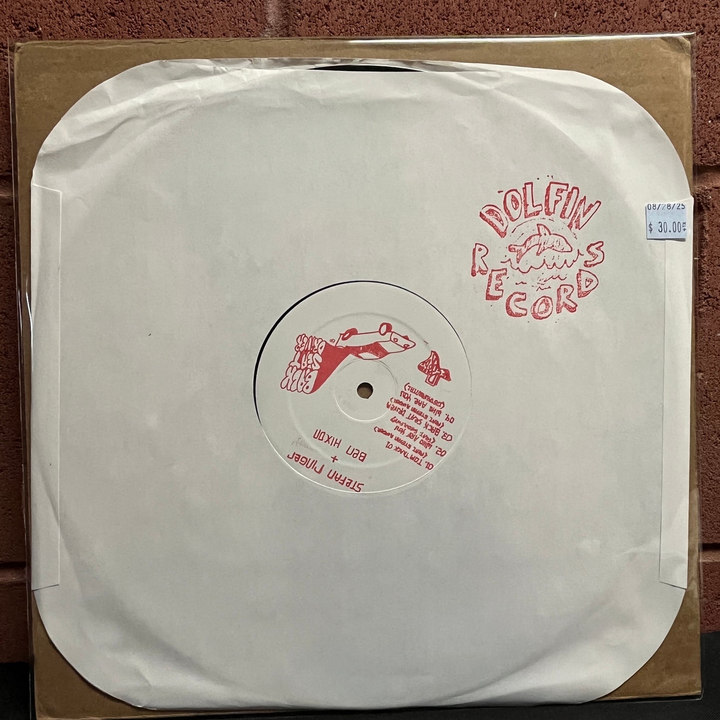 Used Vinyl: Stefan Ringer & Ben Hixon "Back Seat Driver EP" 12"