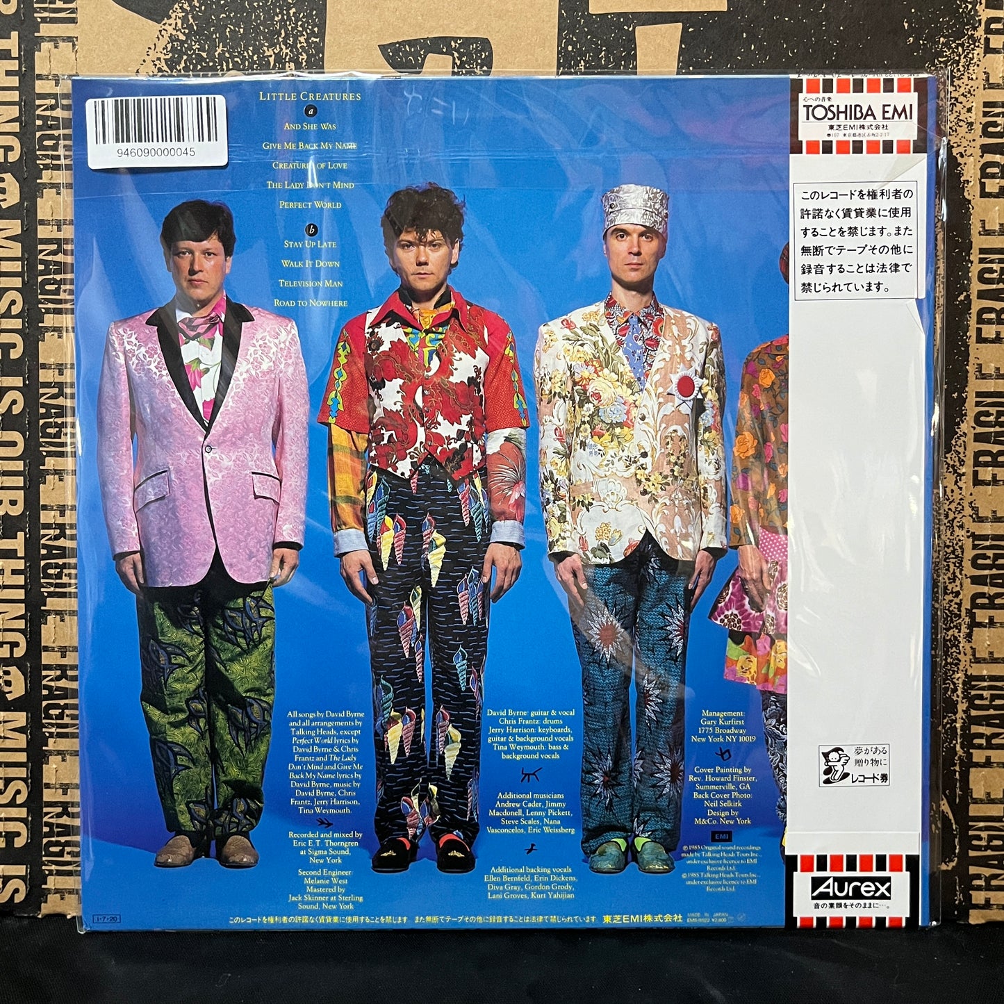 Used Vinyl: Talking Heads "Little Creatures" LP (Japanese Press)