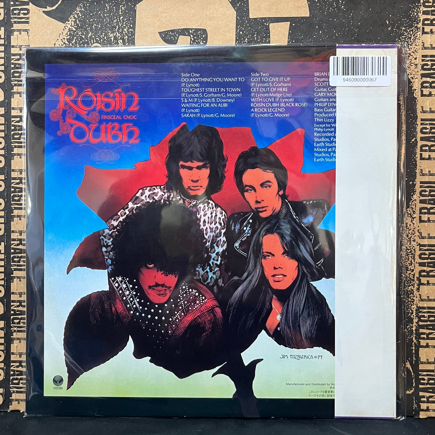 Used Vinyl: Thin Lizzy "Black Rose (A Rock Legend)" LP (1983 Japanese Press)