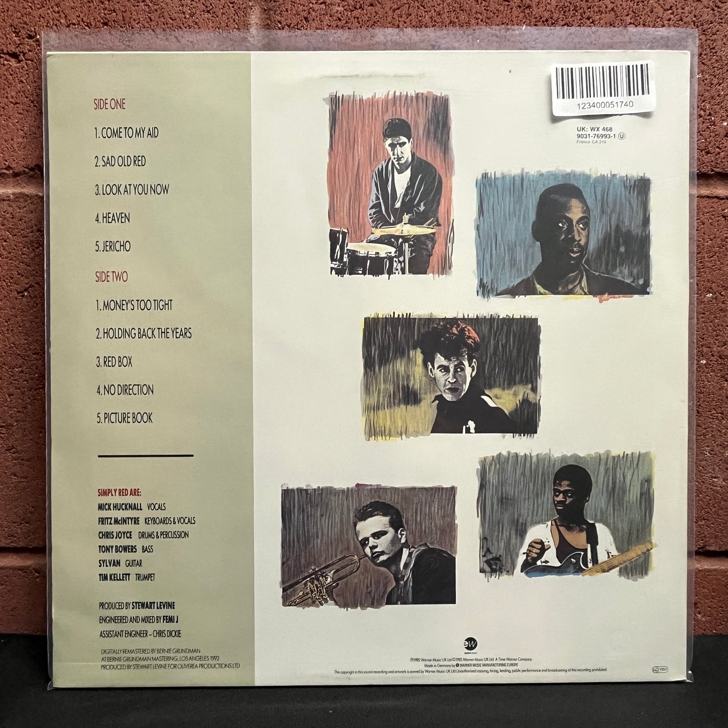 Used Vinyl: Simply Red "Picture Book" LP