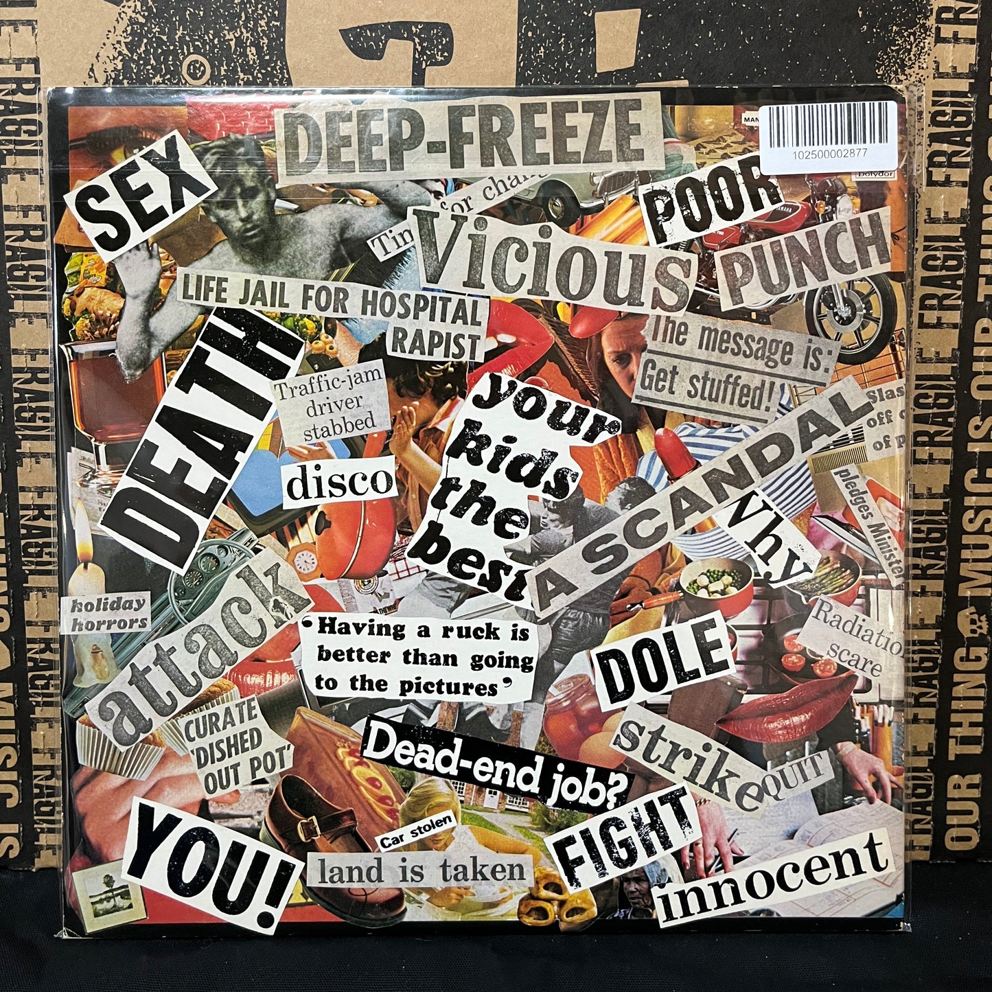 Used Vinyl: Sham 69 "That's Life" LP (1979 Japanese Press)