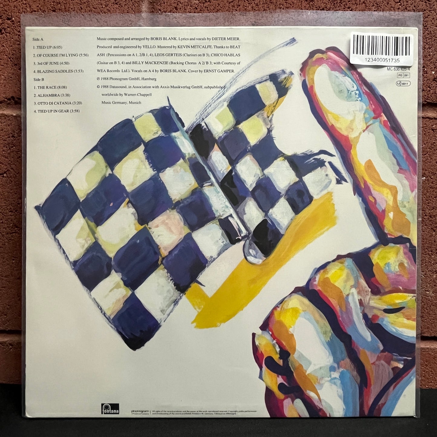 Used Vinyl: Yello "Flag" LP